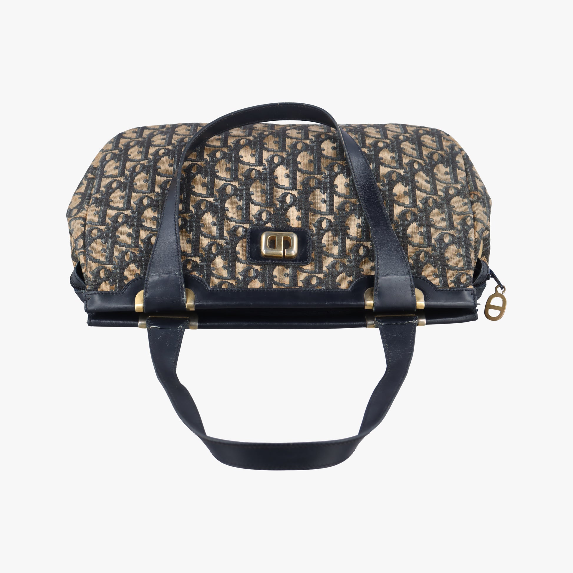 trotter Navy x gray jacquard トロッター ネイビー×グレー ジャガード 