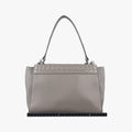 Argilla Glace Studded Top Handle Grey Leather 203アルジラグラッセカルフレザースタッドトップハンドル グレー レザー 203