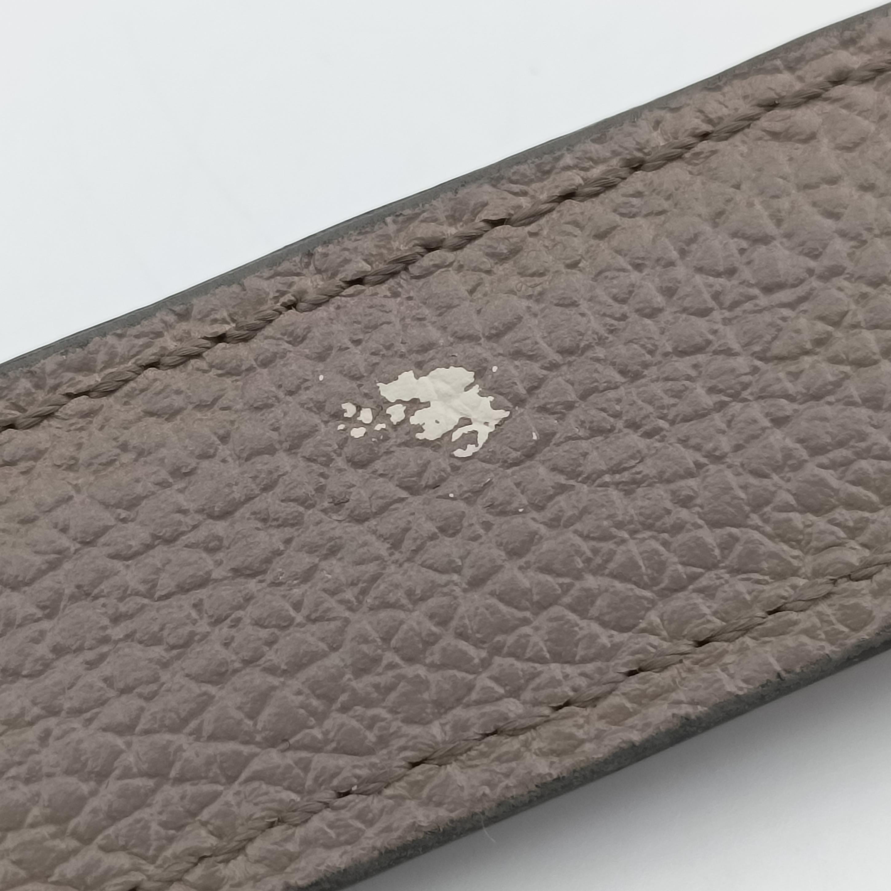 Argilla Glace Studded Top Handle Grey Leather 203アルジラグラッセカルフレザースタッドトップハンドル グレー レザー 203