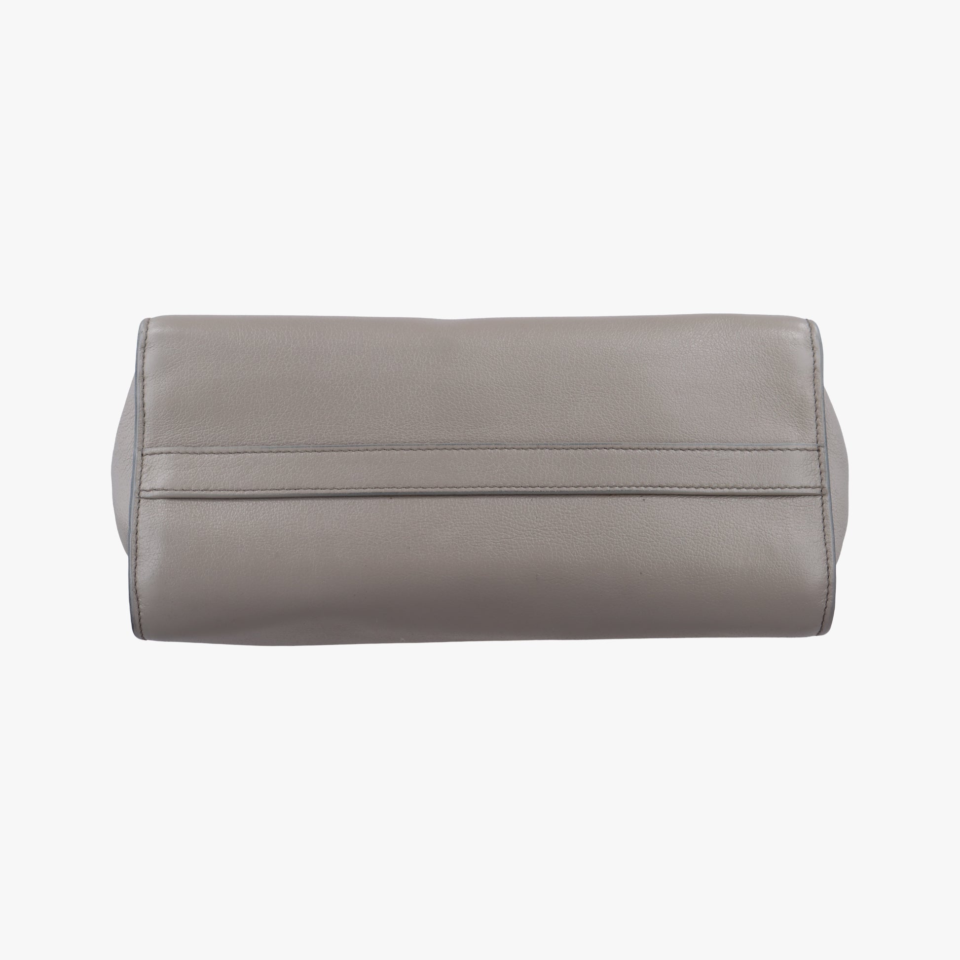 Argilla Glace Studded Top Handle Grey Leather 203アルジラグラッセカルフレザースタッドトップハンドル グレー レザー 203