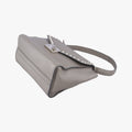 Argilla Glace Studded Top Handle Grey Leather 203アルジラグラッセカルフレザースタッドトップハンドル グレー レザー 203