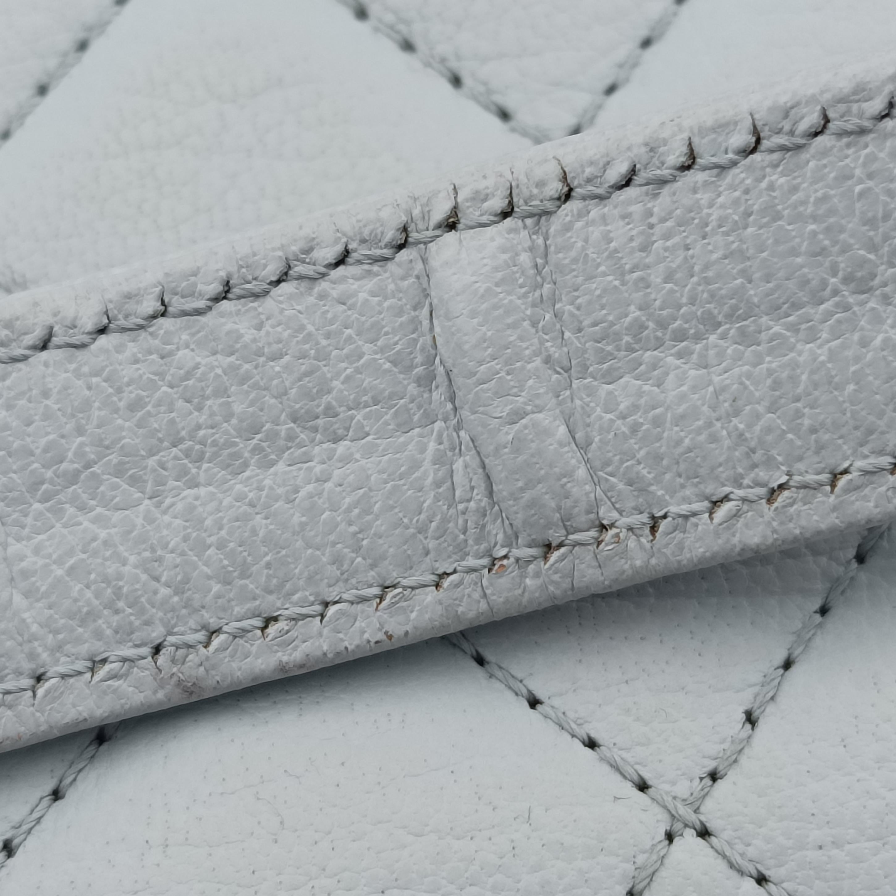 2.55 Rita Matelasse Blue leather A67555 173978952.55マトラッセ ブルー レザー A67555 17397895