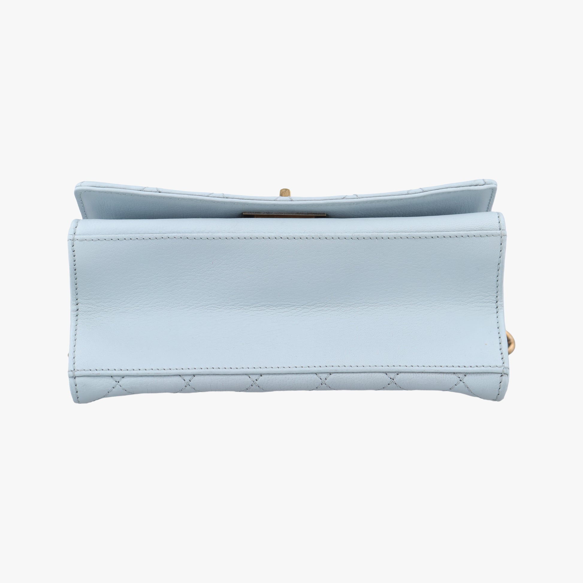 2.55 Rita Matelasse Blue leather A67555 173978952.55マトラッセ ブルー レザー A67555 17397895