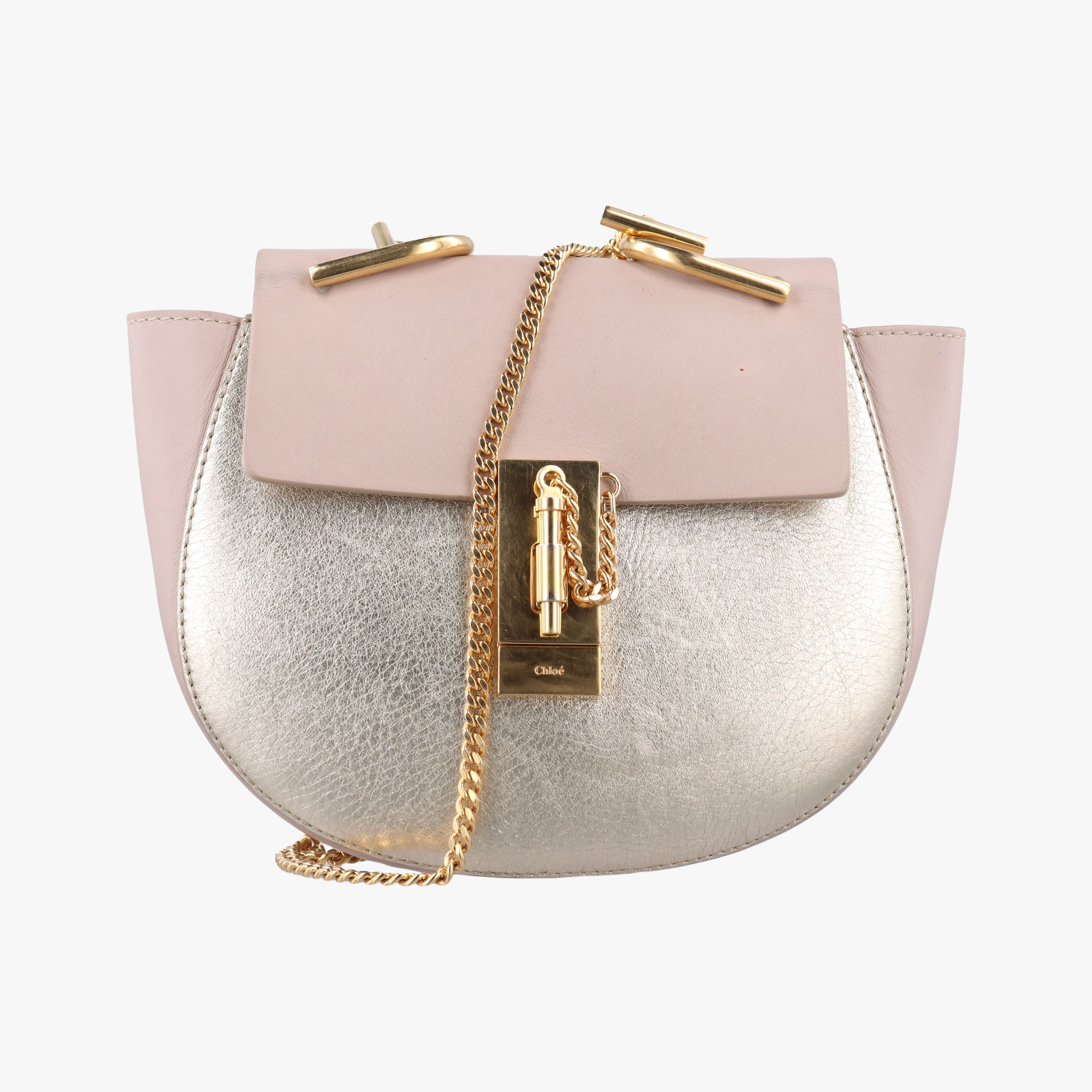 DREW Pink x Gold Leather 02-15-63-65ドリュー ピンク×ゴールド レザー 02-15-63-65