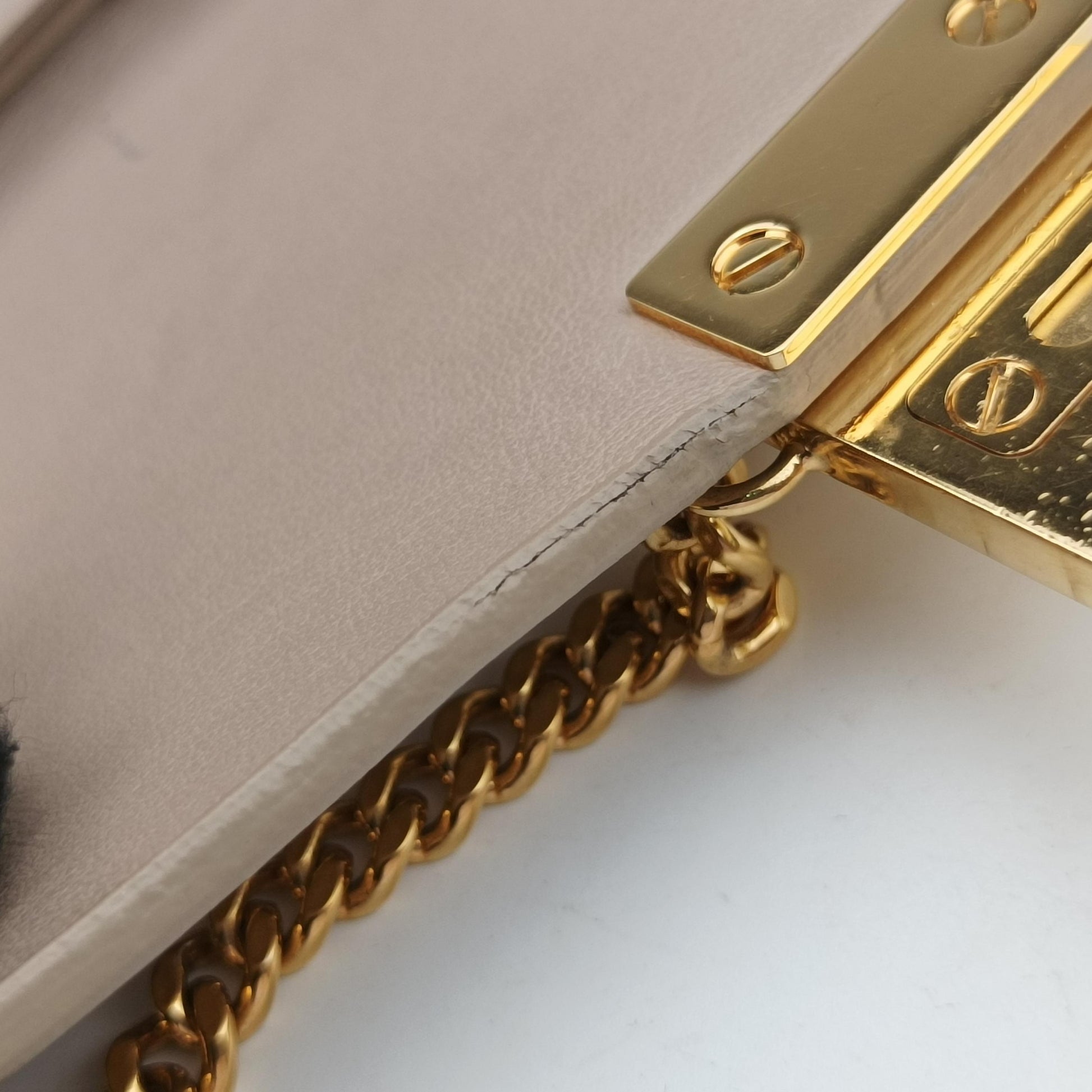 DREW Pink x Gold Leather 02-15-63-65ドリュー ピンク×ゴールド レザー 02-15-63-65