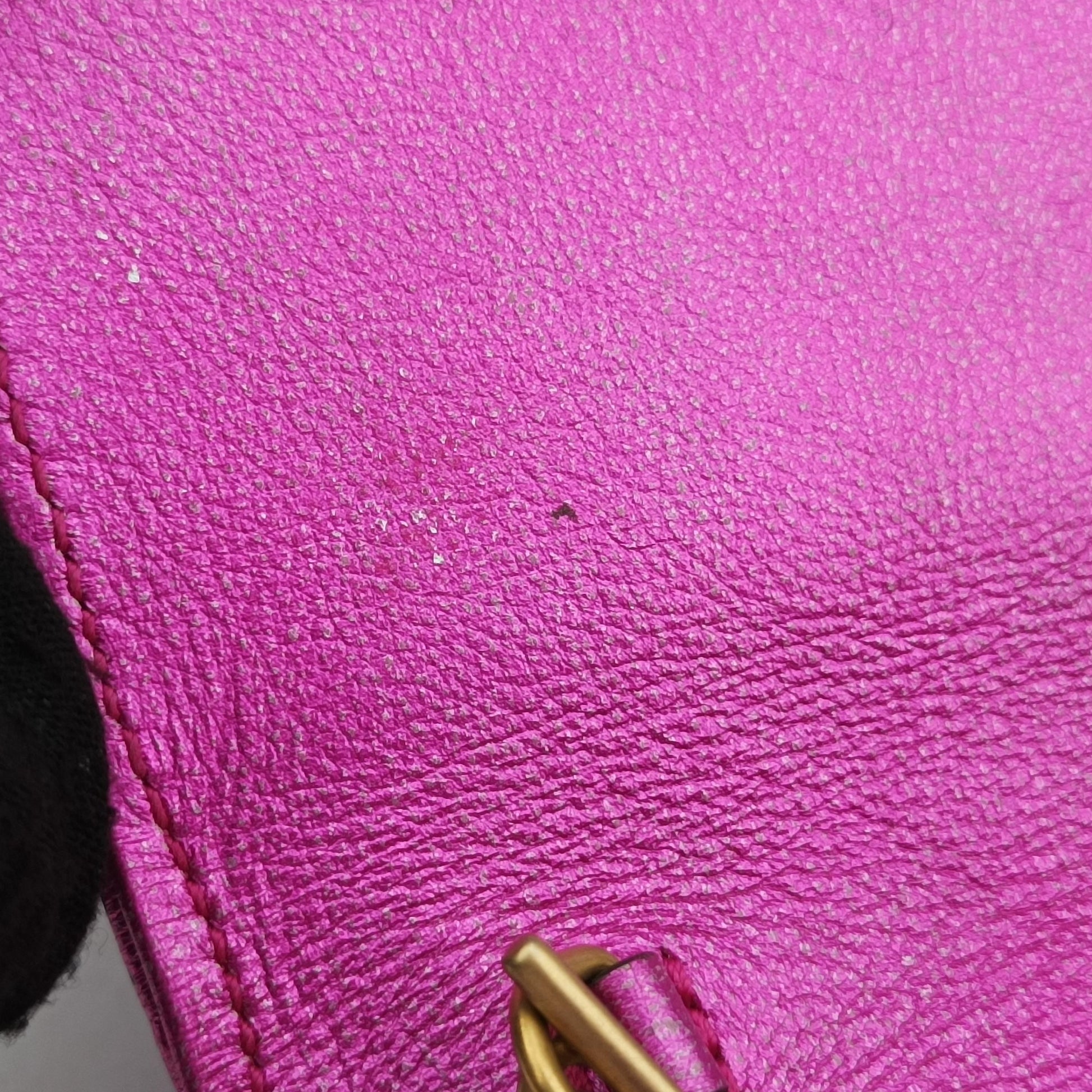 Pochette Heart crystal GG Marmont Pink Leather 549880 ポシェット ハート クリスタル GGマーモント ピンク レザー 549880 