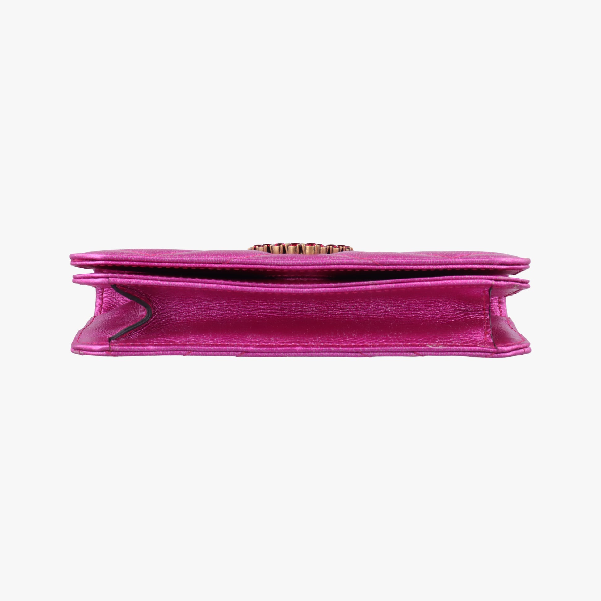 Pochette Heart crystal GG Marmont Pink Leather 549880 ポシェット ハート クリスタル GGマーモント ピンク レザー 549880 