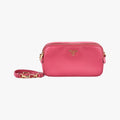 Double Zip pink SAFFIANO Leather 1NF002 7/Tダブルジップ ピンク サフィアーノレザー 1NF002 7/T