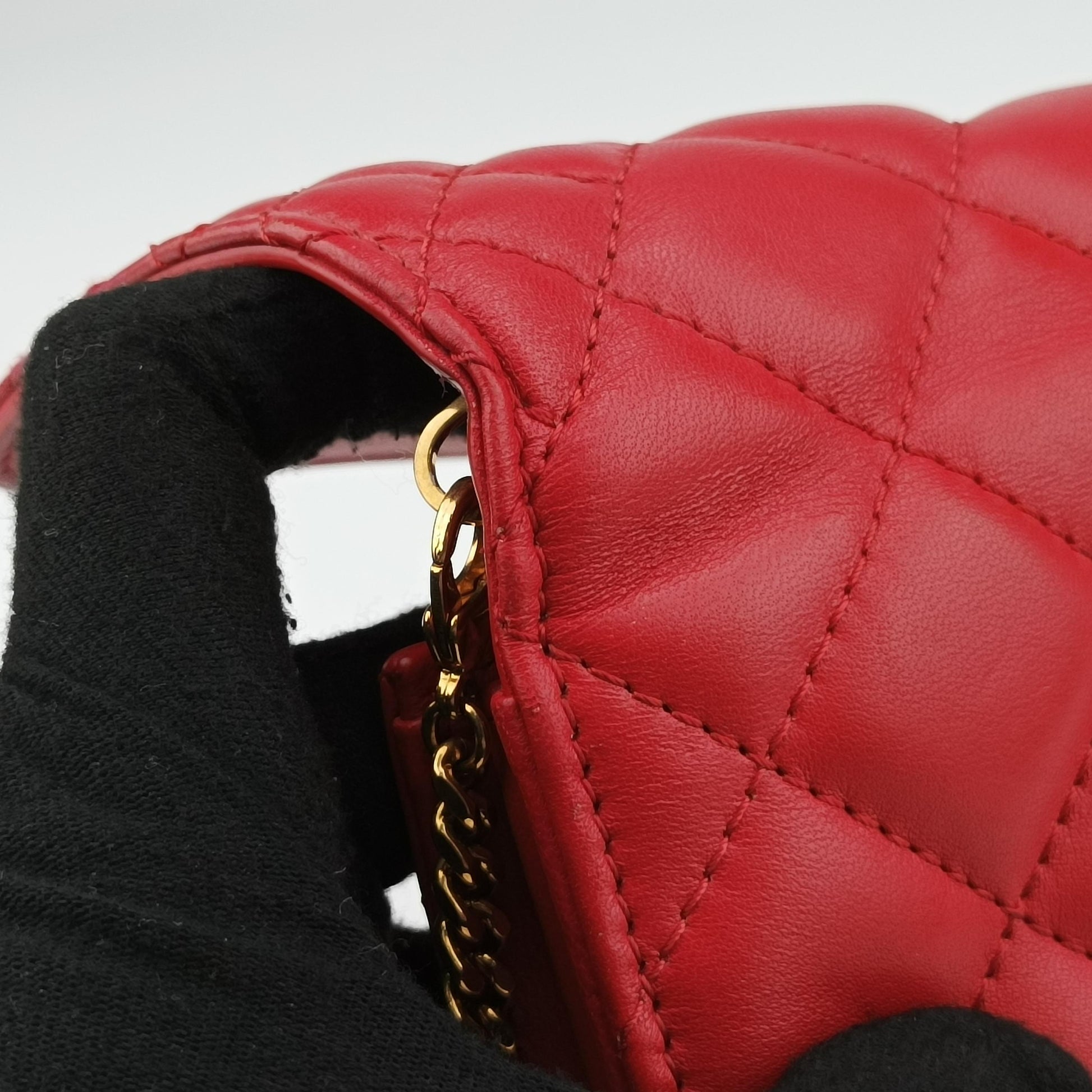 La Medusa Red Leather ラ メデューサ レッド レザー 