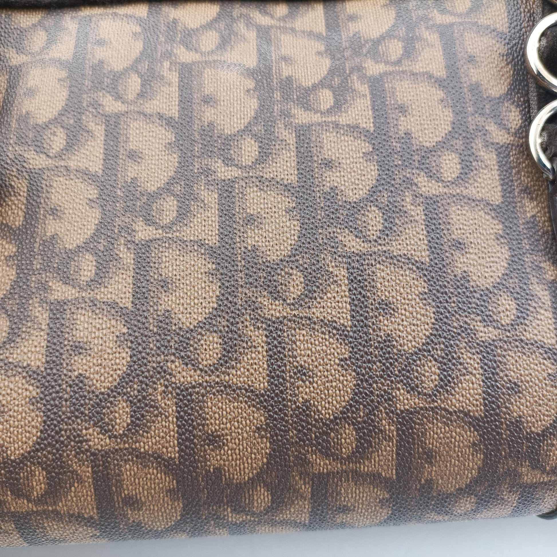 Trotter Brown×Multicolour PVC coated canvas 03-BO-0095トロッター ブラウン×マルチカラー PVCコーティングキャンバス 03-BO-0095