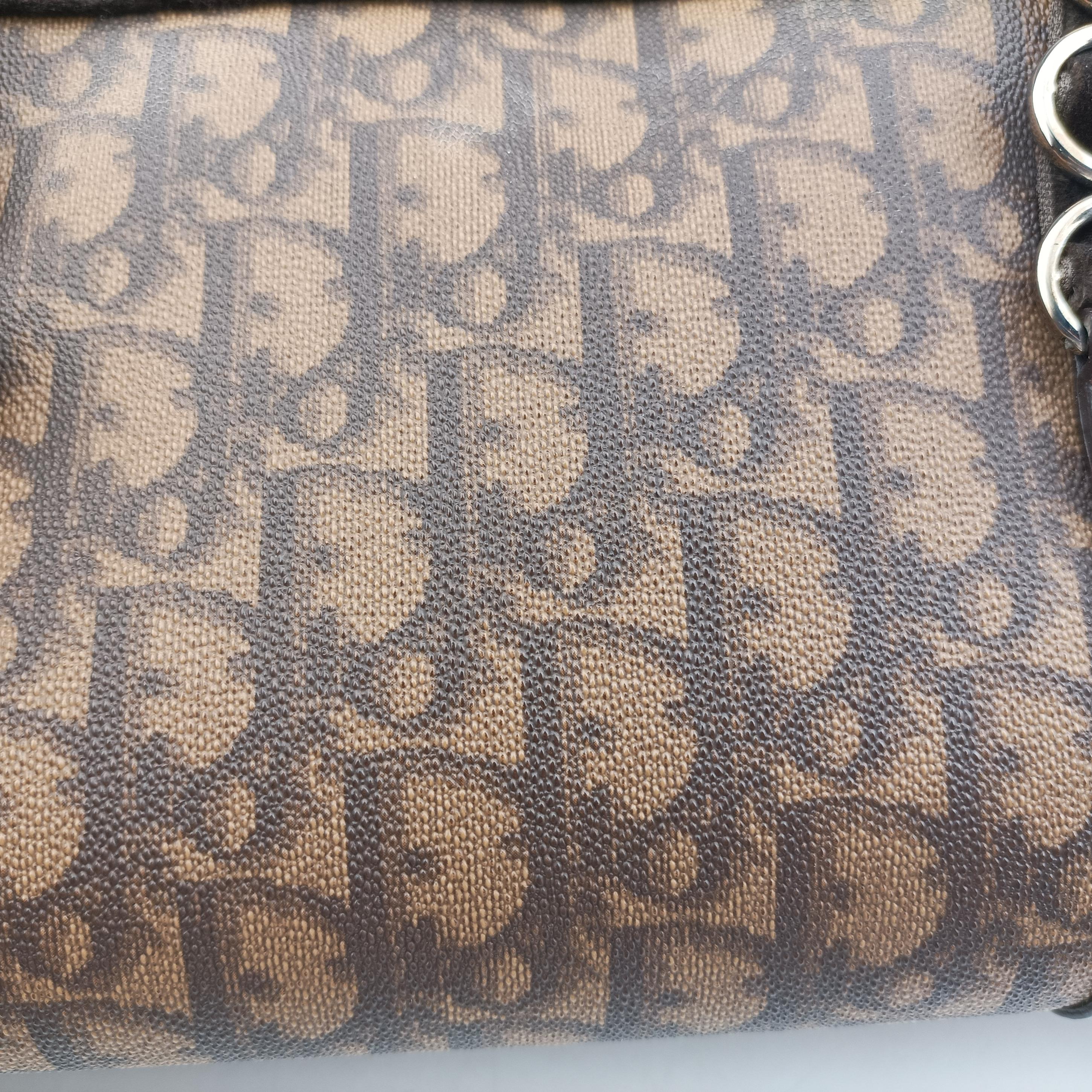 Trotter Brown×Multicolour PVC coated canvas 03-BO-0095トロッター ブラウン×マルチカラー PVCコーティングキャンバス 03-BO-0095