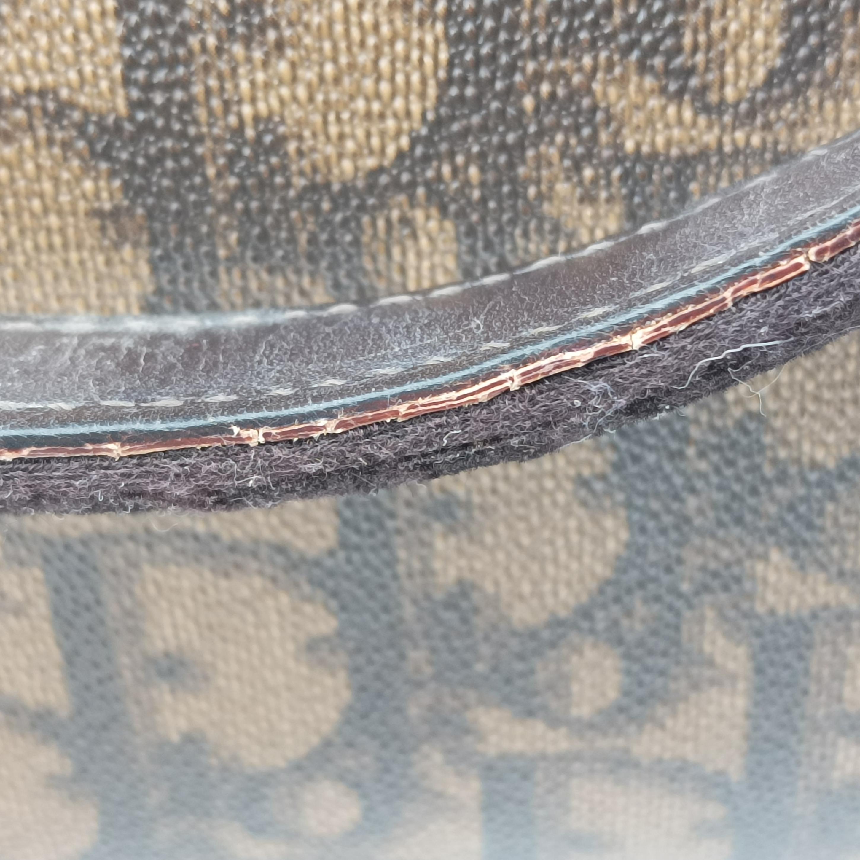 Trotter Brown×Multicolour PVC coated canvas 03-BO-0095トロッター ブラウン×マルチカラー PVCコーティングキャンバス 03-BO-0095