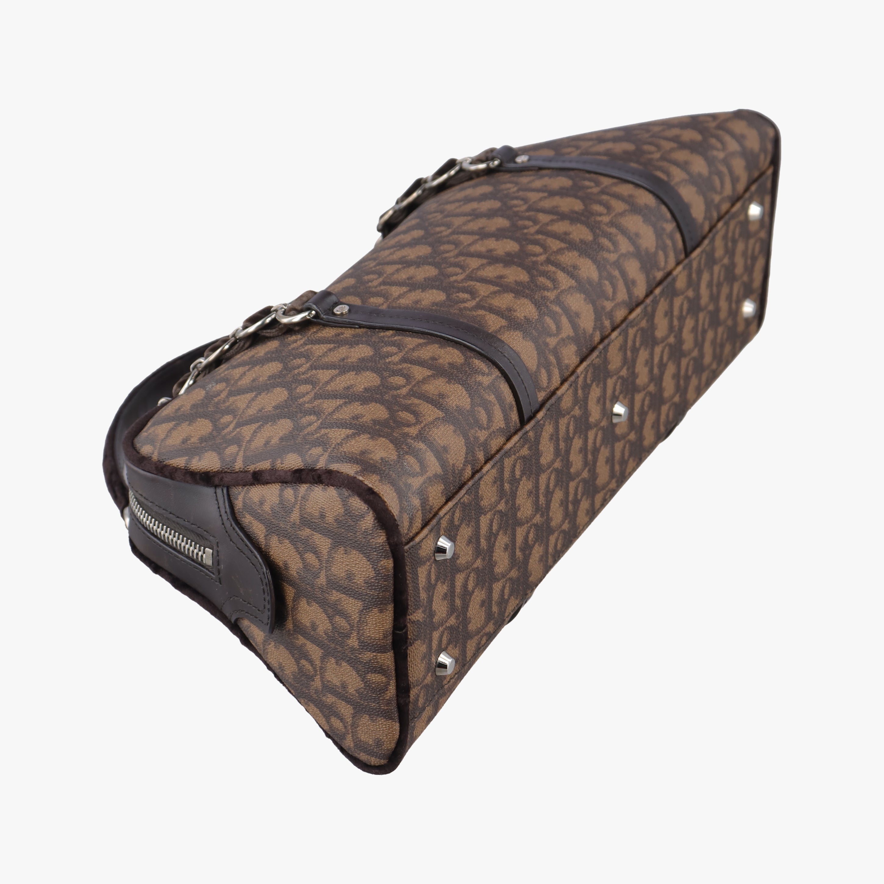 Trotter Brown×Multicolour PVC coated canvas 03-BO-0095トロッター ブラウン×マルチカラー PVCコーティングキャンバス 03-BO-0095