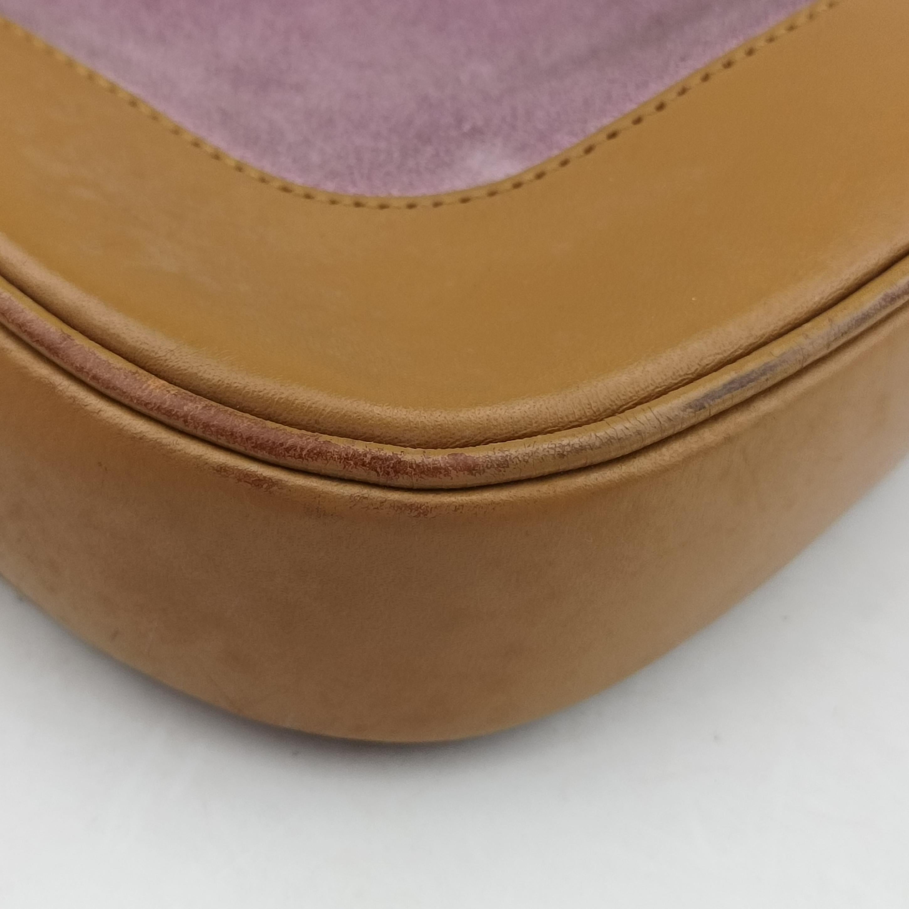 Jackie Pink×beige Suede × leather 001.33 ジャッキー ピンク×ベージュ スエード×レザー 001.33 