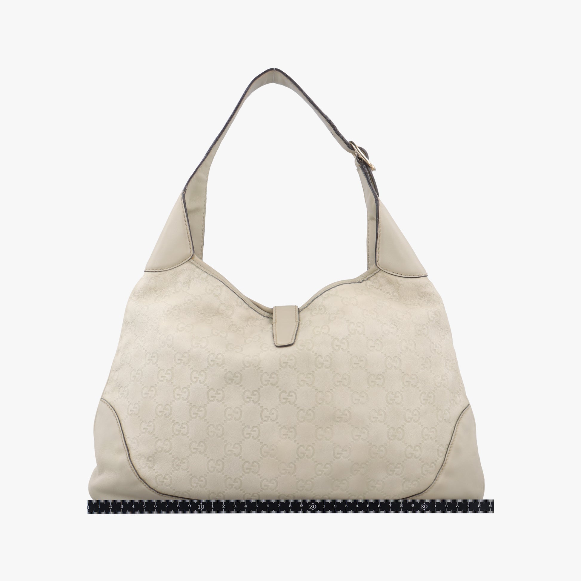 Jackie O Hobo Bouvier Floral White Leather 153029 G1311391フローラ ジャッキー オ ホーボー ホワイト レザー 153029 G1311391