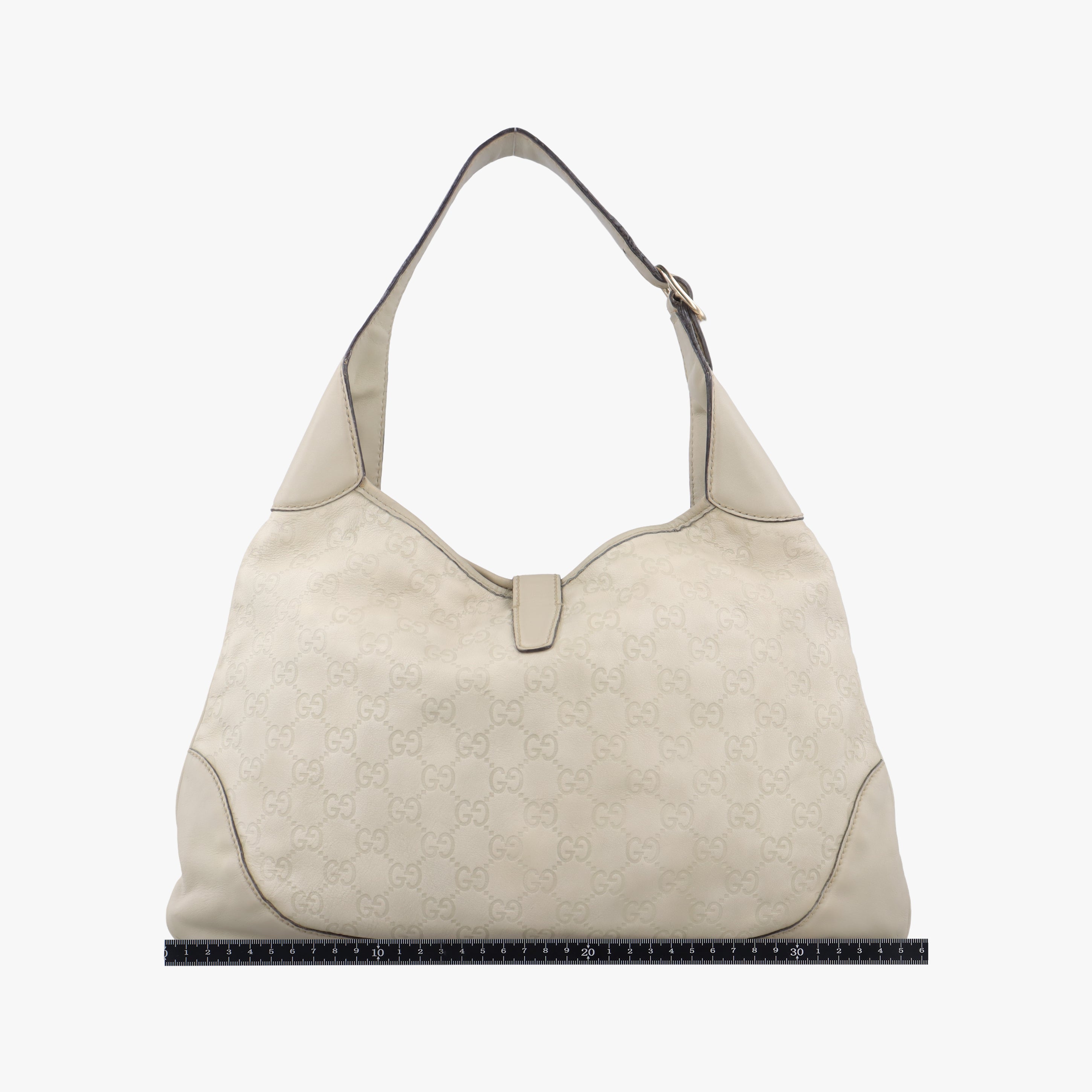 Jackie O Hobo Bouvier Floral White Leather 153029 G1311391フローラ ジャッキー オ ホーボー ホワイト レザー 153029 G1311391