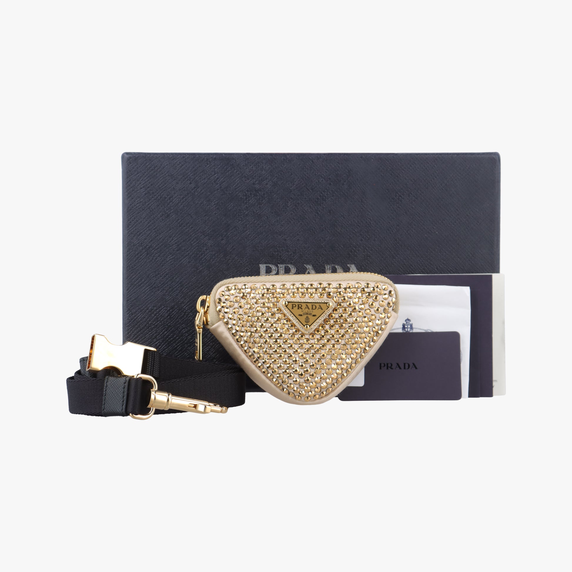 Triangle Crystal Golden Silk 1NR015 トライアングル ゴールド シルク 1NR015 