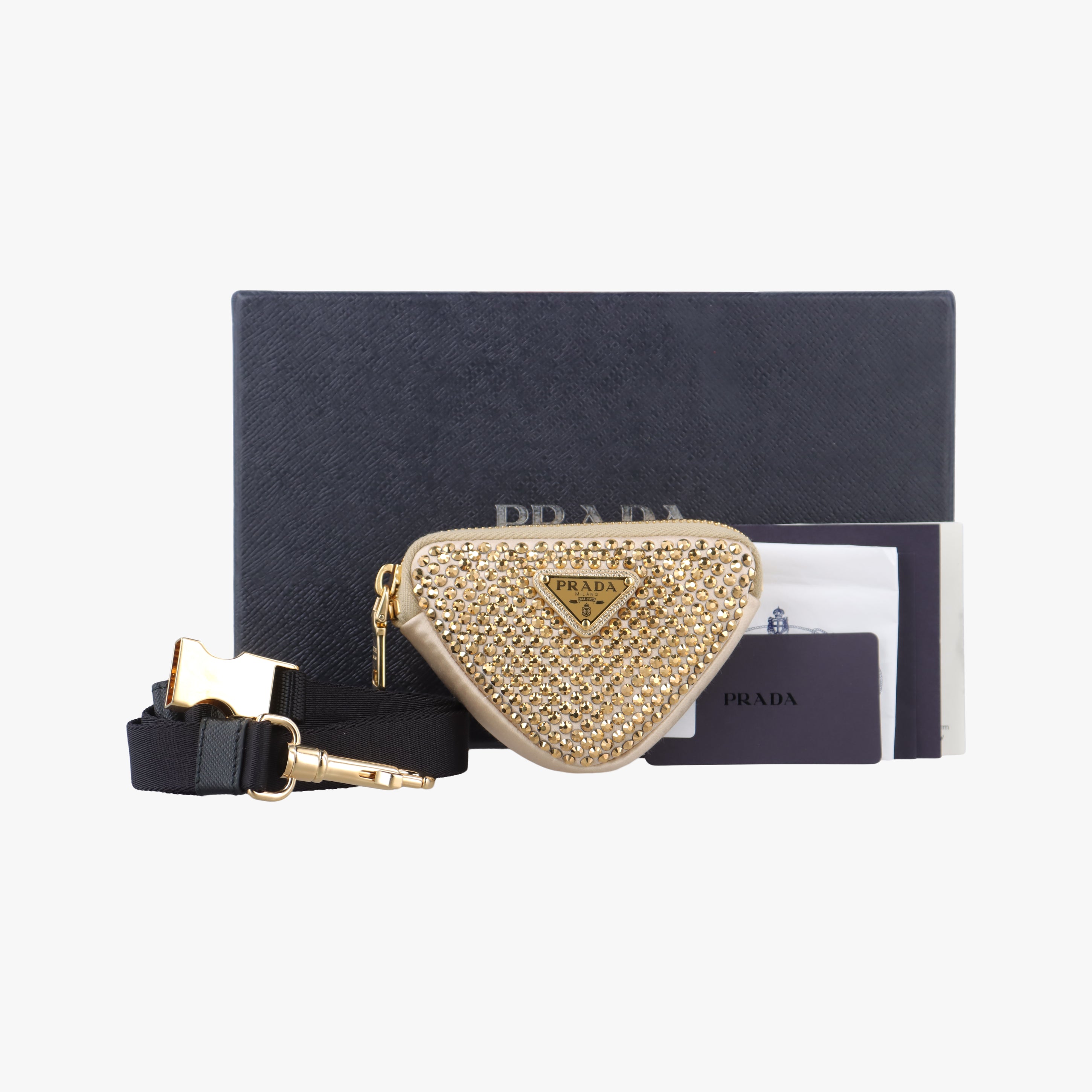 Triangle Crystal Golden Silk 1NR015 トライアングル ゴールド シルク 1NR015 