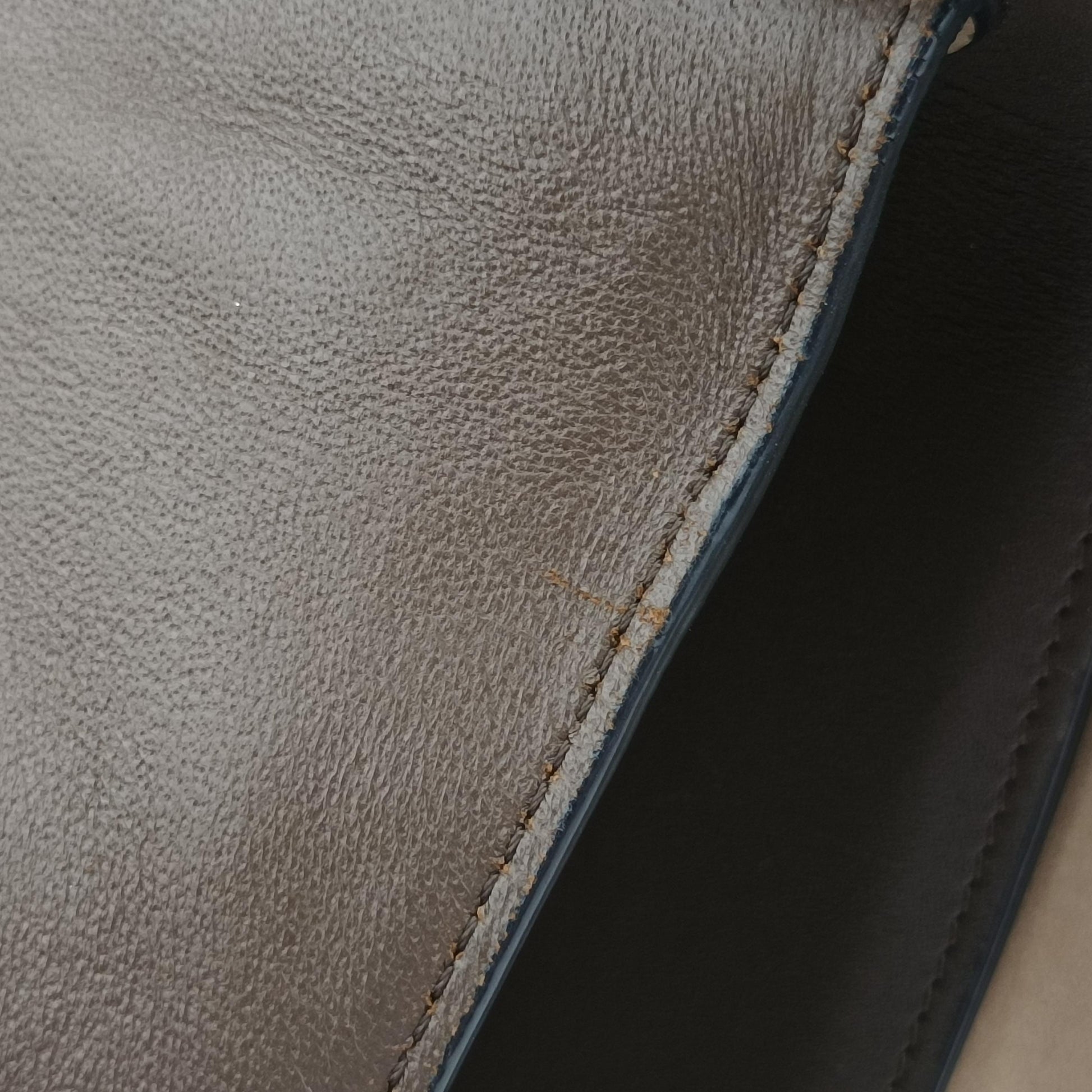 TRAPEZE beige×Grey Leather x suede S-CU-3194トラペーズミディアム ベージュ×グレー レザー×スエード S-CU-3194