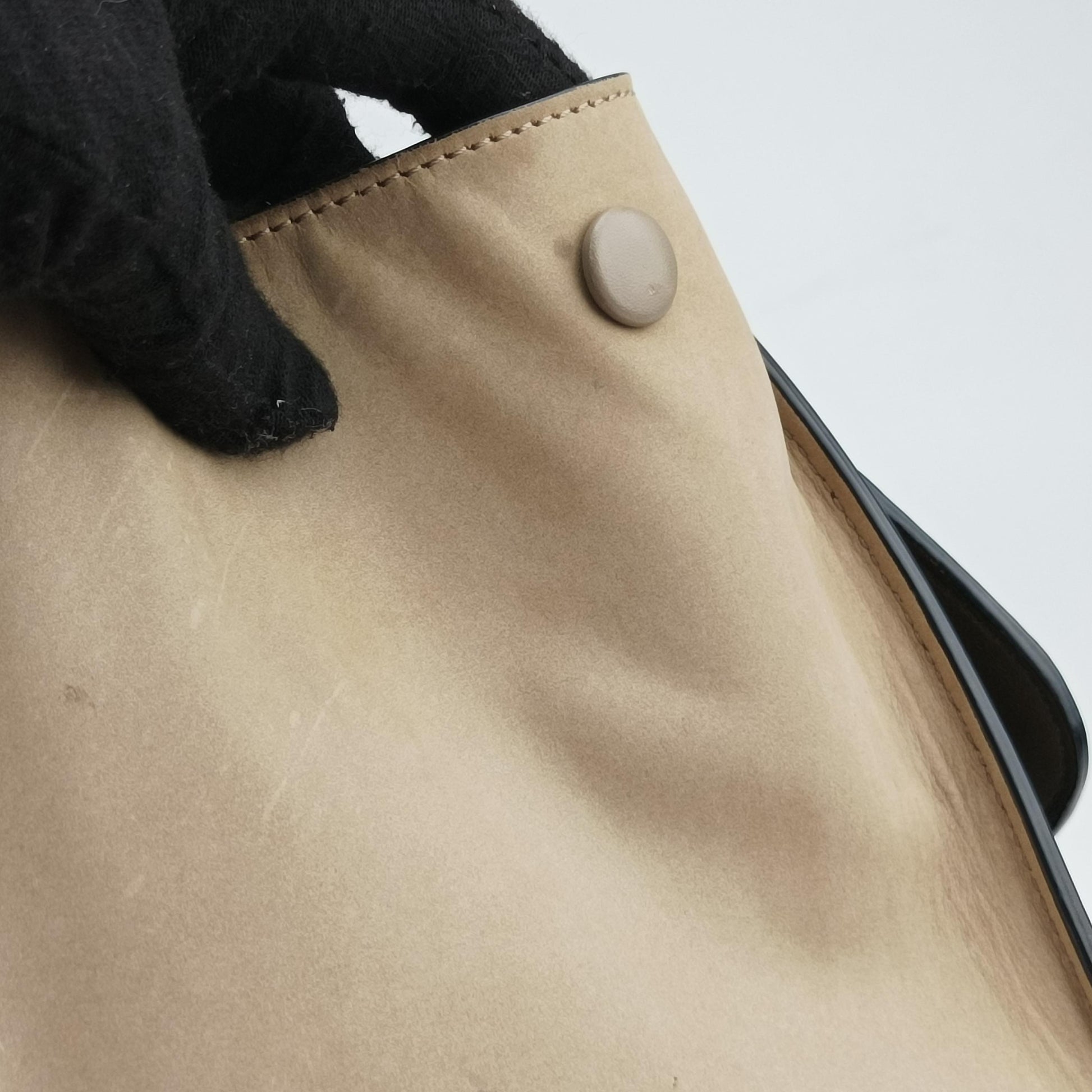 TRAPEZE beige×Grey Leather x suede S-CU-3194トラペーズミディアム ベージュ×グレー レザー×スエード S-CU-3194