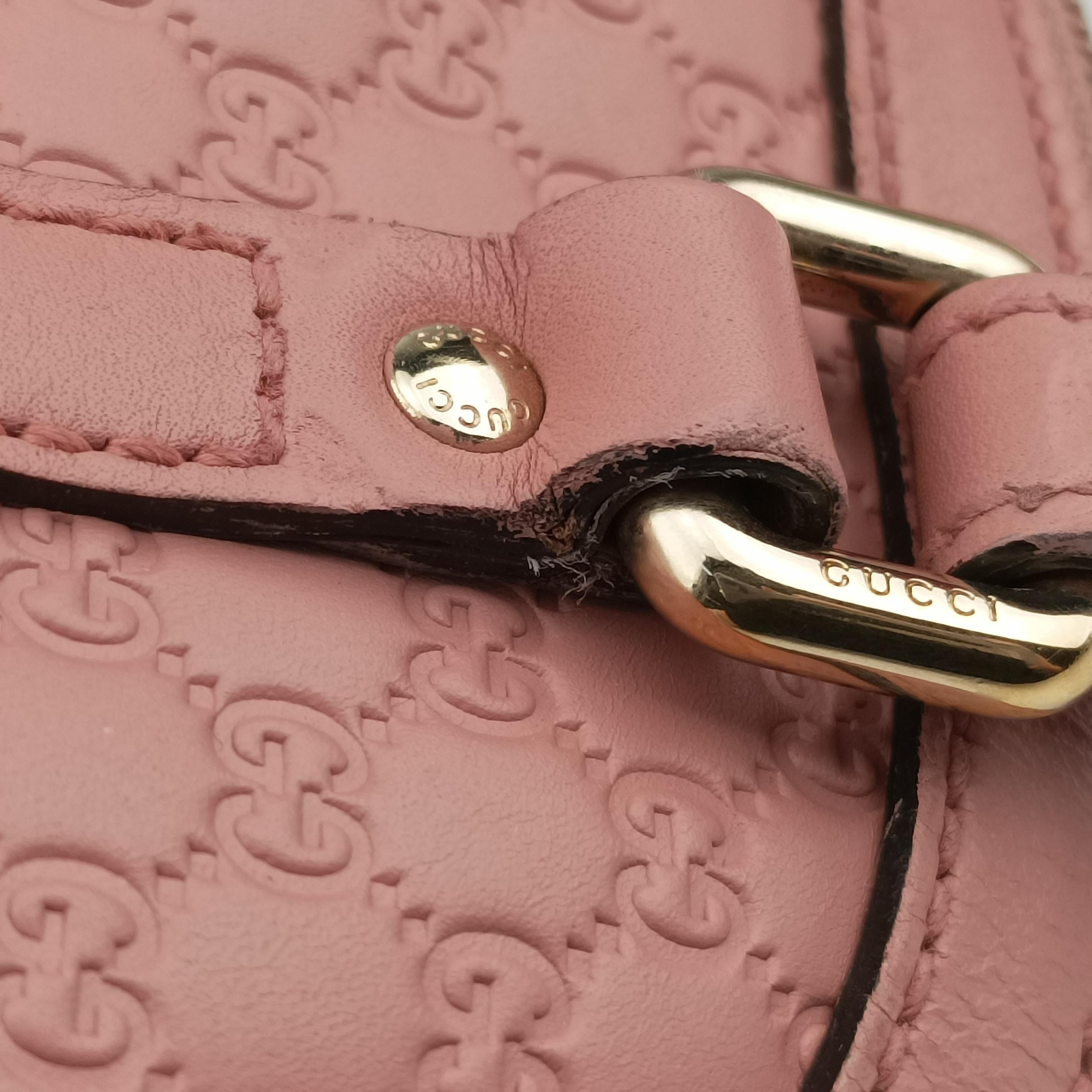 Microguccissima Pink Leather 449654 A024831727マイクログッチシマ ピンク レザー 449654 A024831727