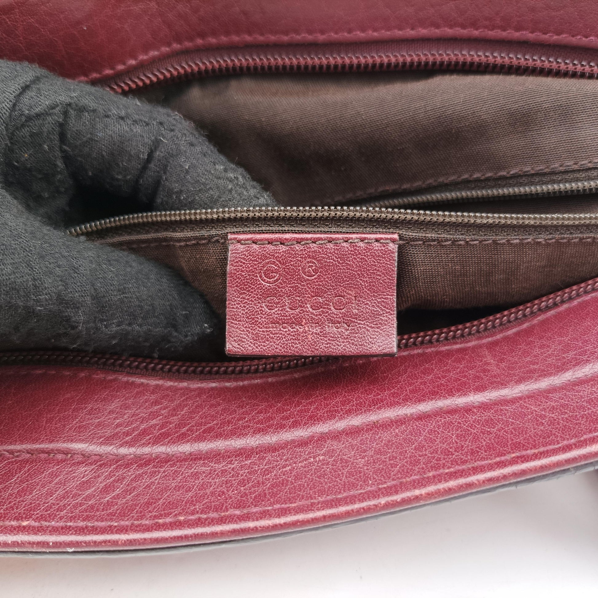 Guccissima Tender Bamboo Bar Burgundy Leather 355773 I016116205グッチッシマ テンダー バンブーバー ワインレッド レザー 355773 I016116205