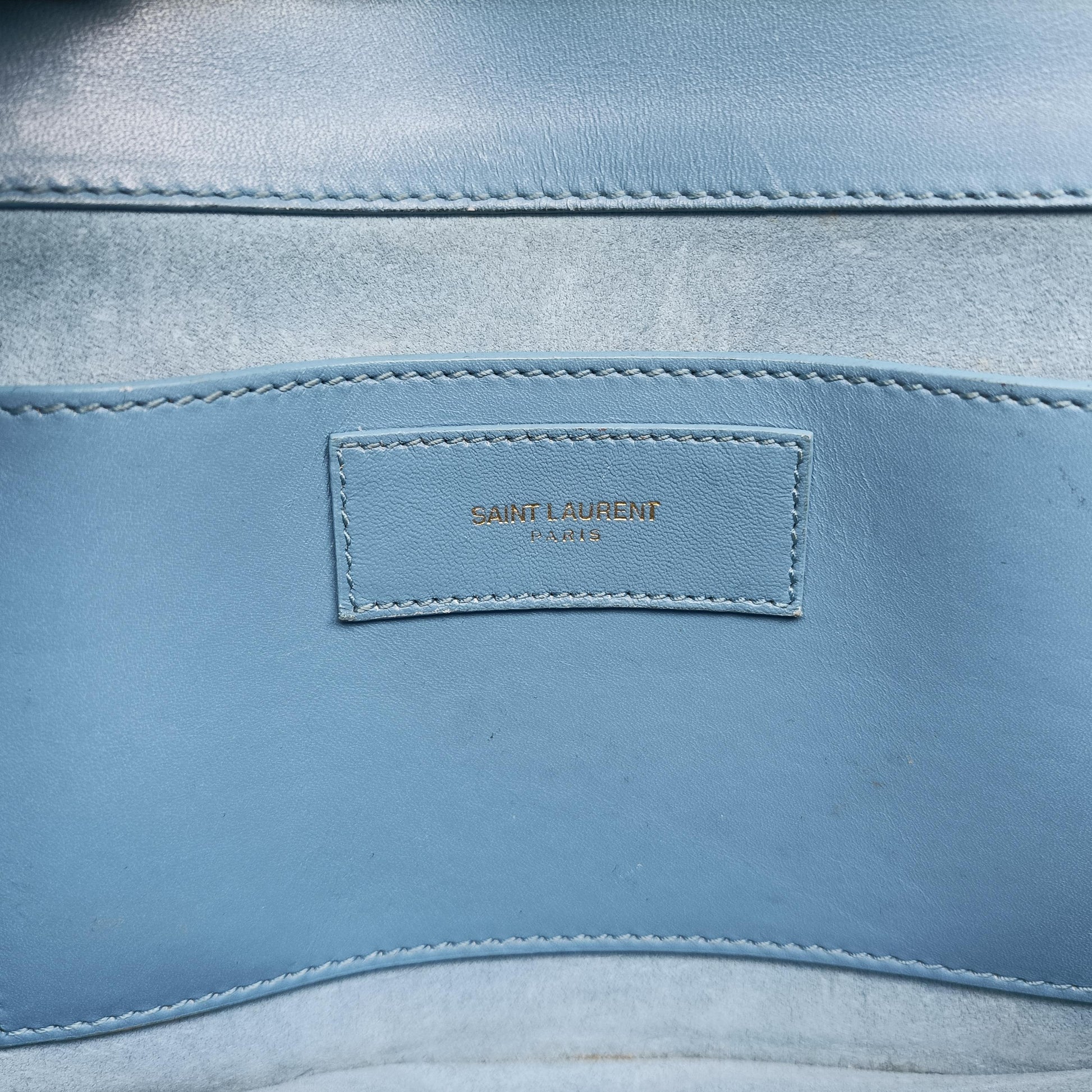 Small Betty Flap Blue Leather 314516 314516.000926ベティ スモール ブルー レザー 314516 314516.000926