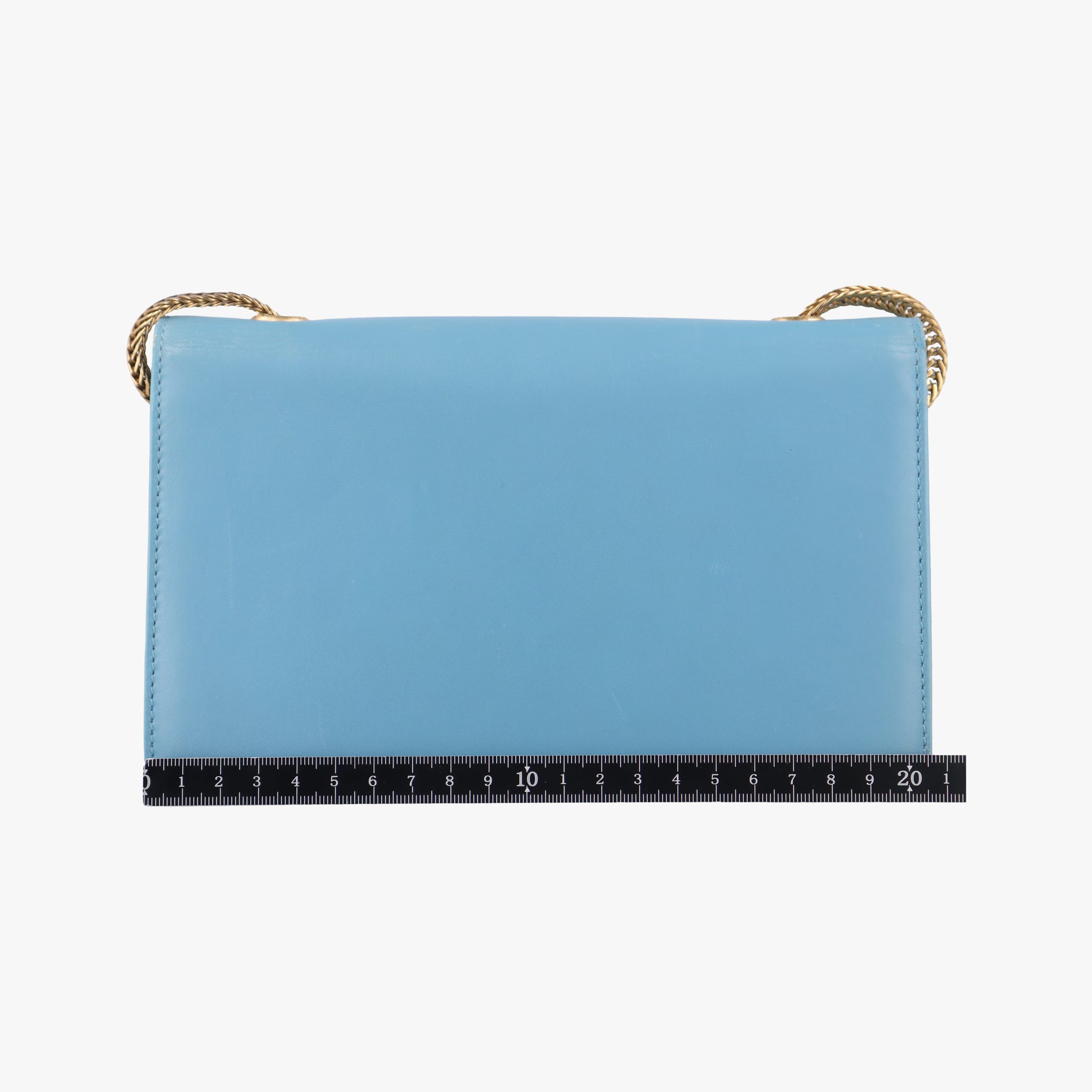 Small Betty Flap Blue Leather 314516 314516.000926ベティ スモール ブルー レザー 314516 314516.000926