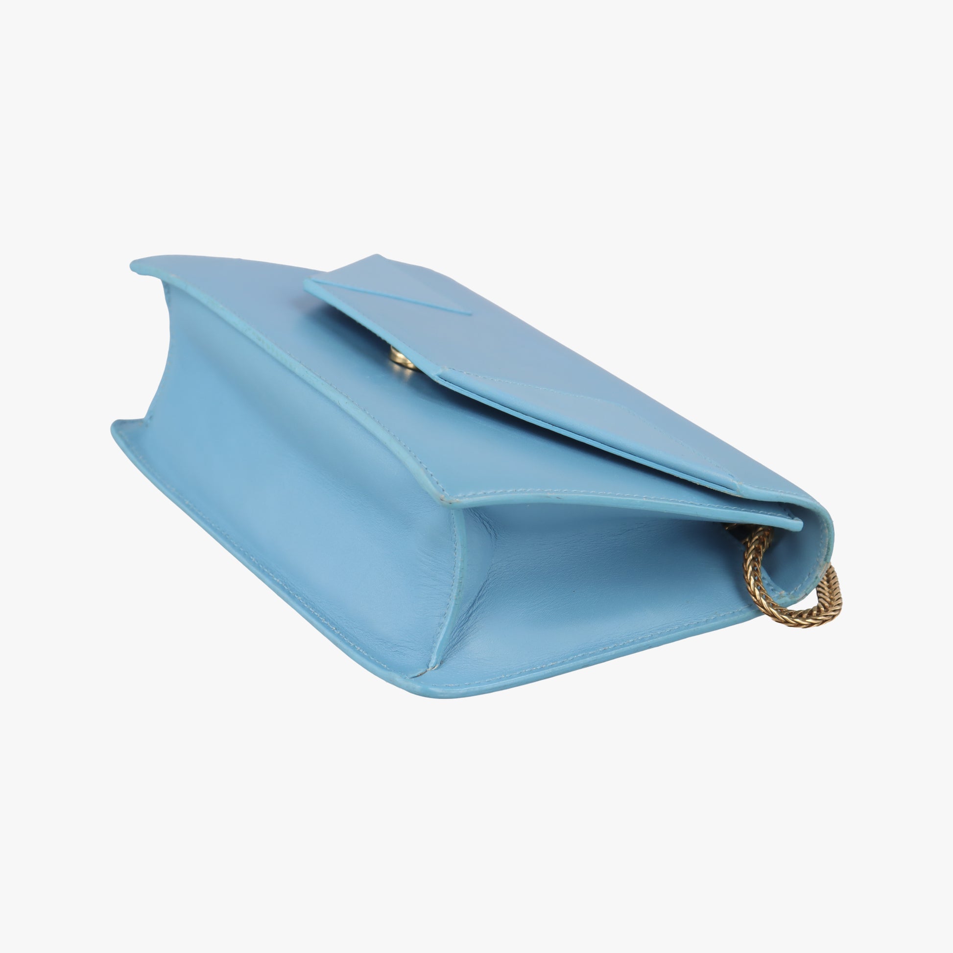 Small Betty Flap Blue Leather 314516 314516.000926ベティ スモール ブルー レザー 314516 314516.000926