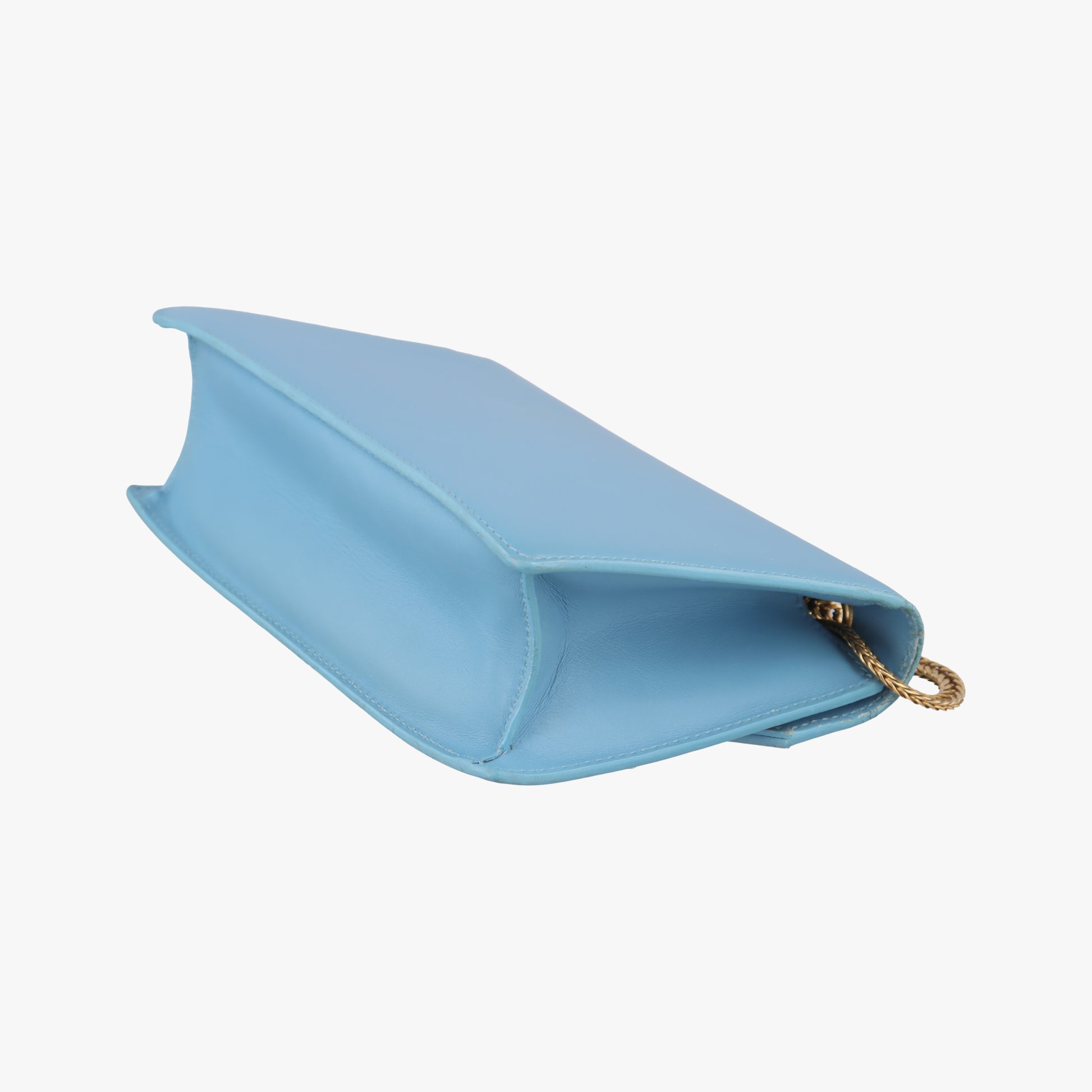 Small Betty Flap Blue Leather 314516 314516.000926ベティ スモール ブルー レザー 314516 314516.000926