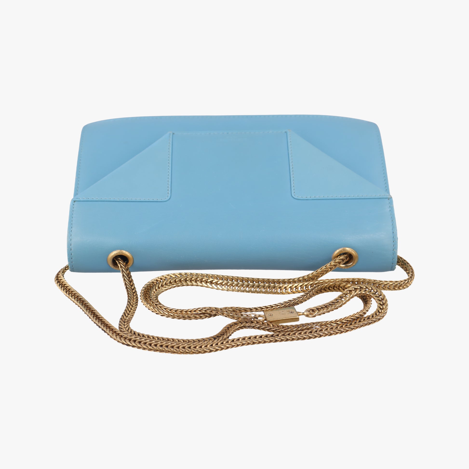 Small Betty Flap Blue Leather 314516 314516.000926ベティ スモール ブルー レザー 314516 314516.000926