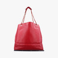 Chain Tote Red lambskin 0553790チェーン トート レッド ラムスキン 0553790