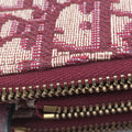 saddle Red×beige Jacquard 12-MA-0149サドル レッド×ベージュ ジャガード 12-MA-0149
