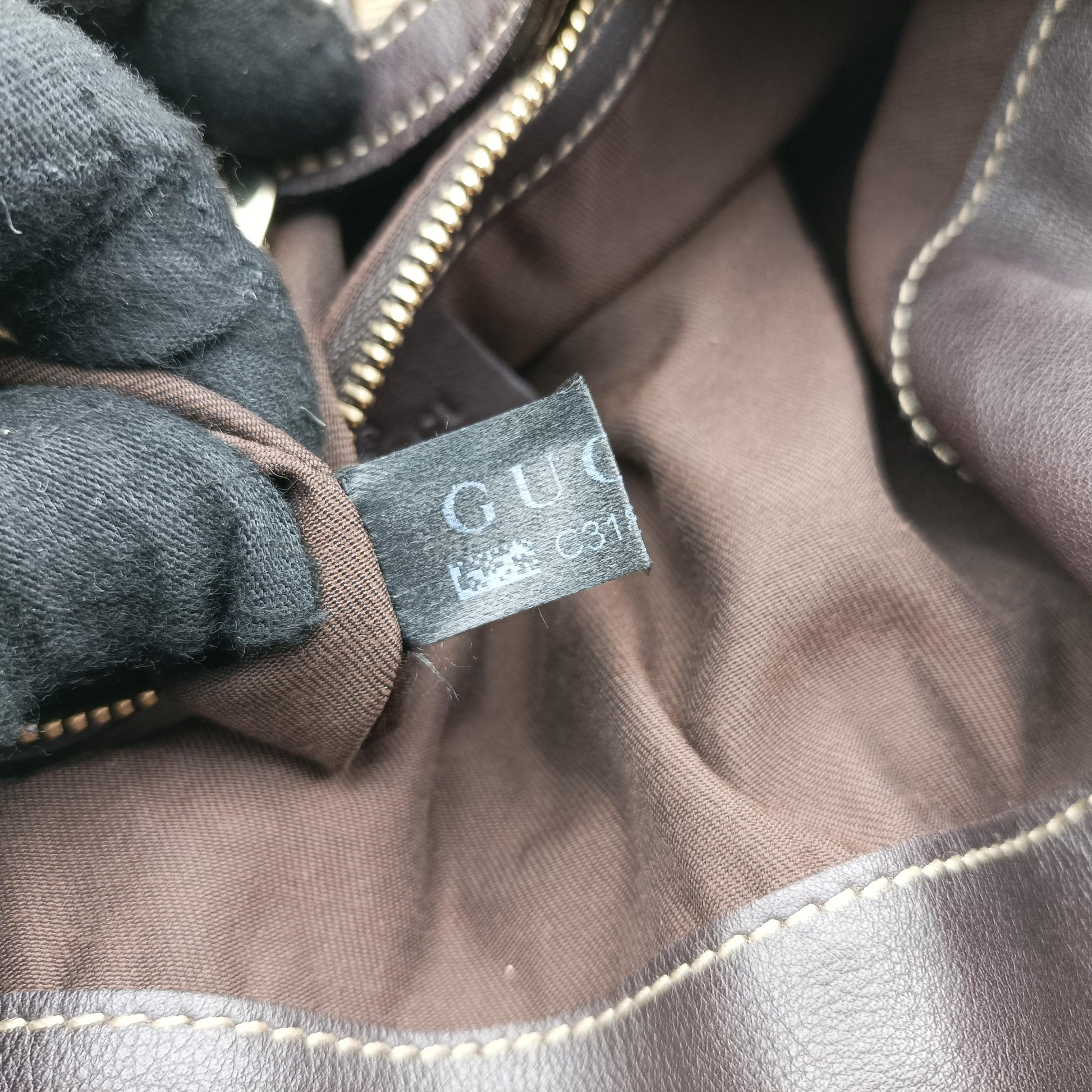 Indy Babouska Brown canvas x leather 185566 C3187085インディ ブラウン キャンバス×レザー 185566 C3187085