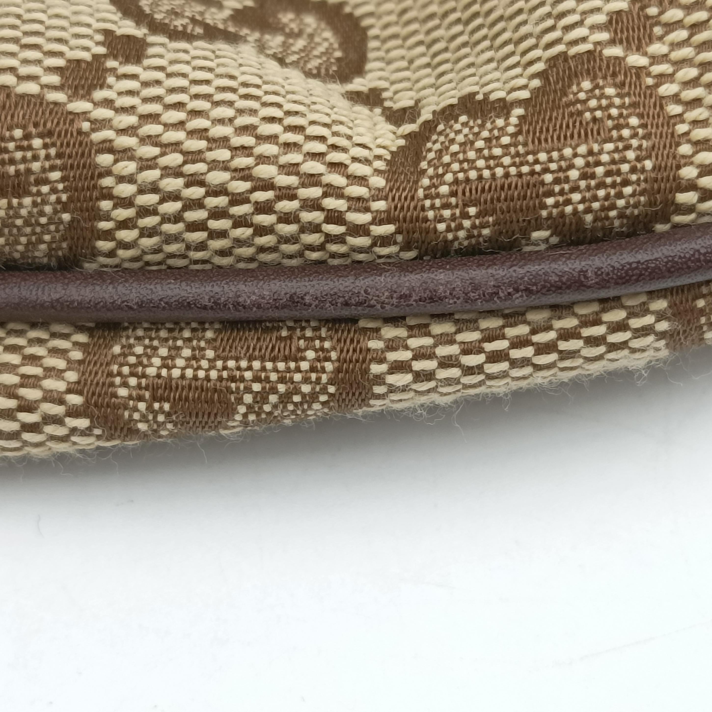 Indy Babouska Brown canvas x leather 185566 C3187085インディ ブラウン キャンバス×レザー 185566 C3187085