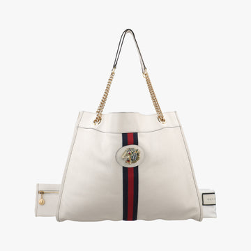 Rajah White Leather 537219 G028689614ラジャ ホワイト レザー 537219 G028689614