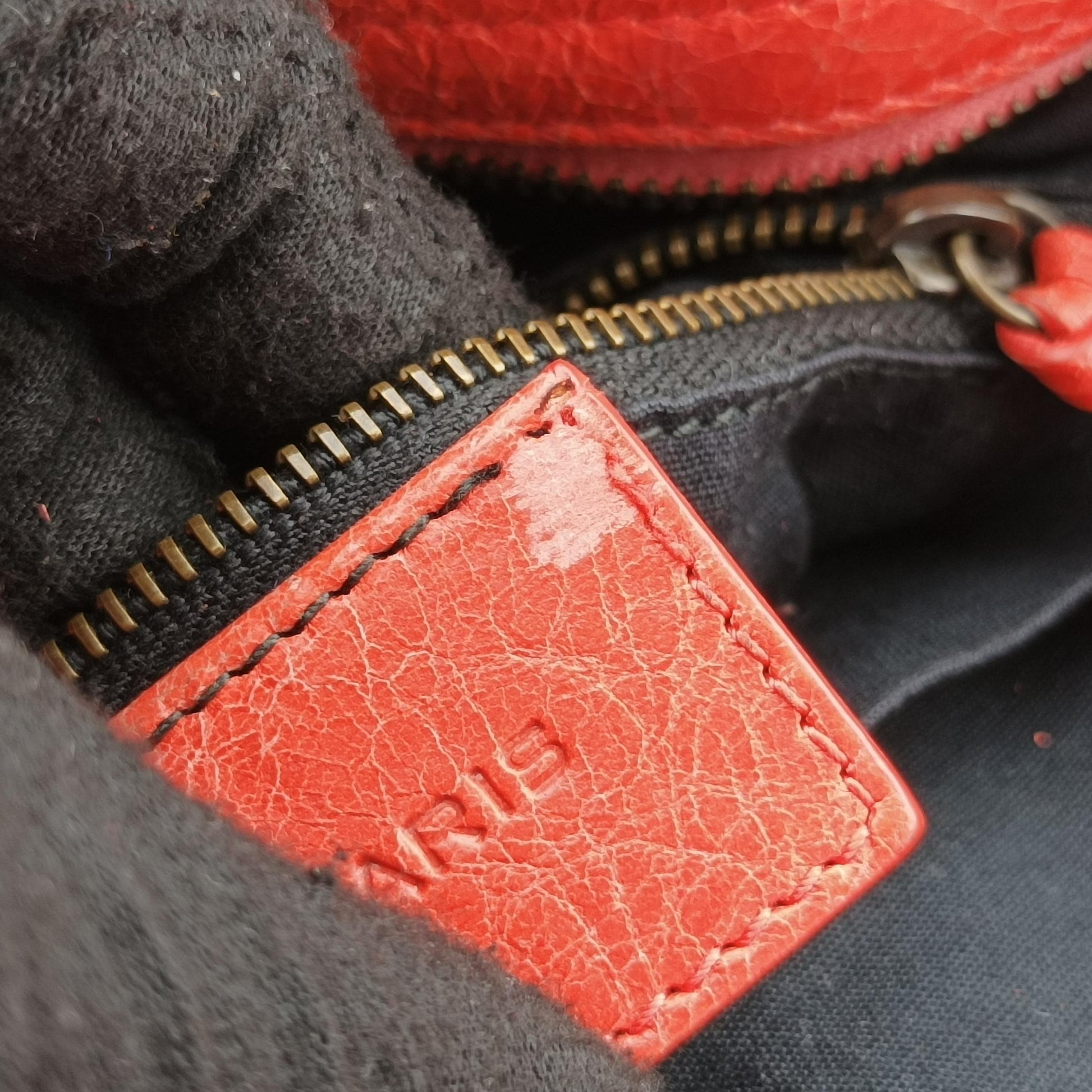 The Town Red lambskin 235216.6505 J.535269ザ タウン レッド ラムスキン 235216.6505 J.535269