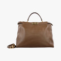 PEEKABOO Large Brown Leather 8BN210 8BN210-Q4J-139-2372ピーカブー ラージ ブラウン レザー 8BN210 8BN210-Q4J-139-2372