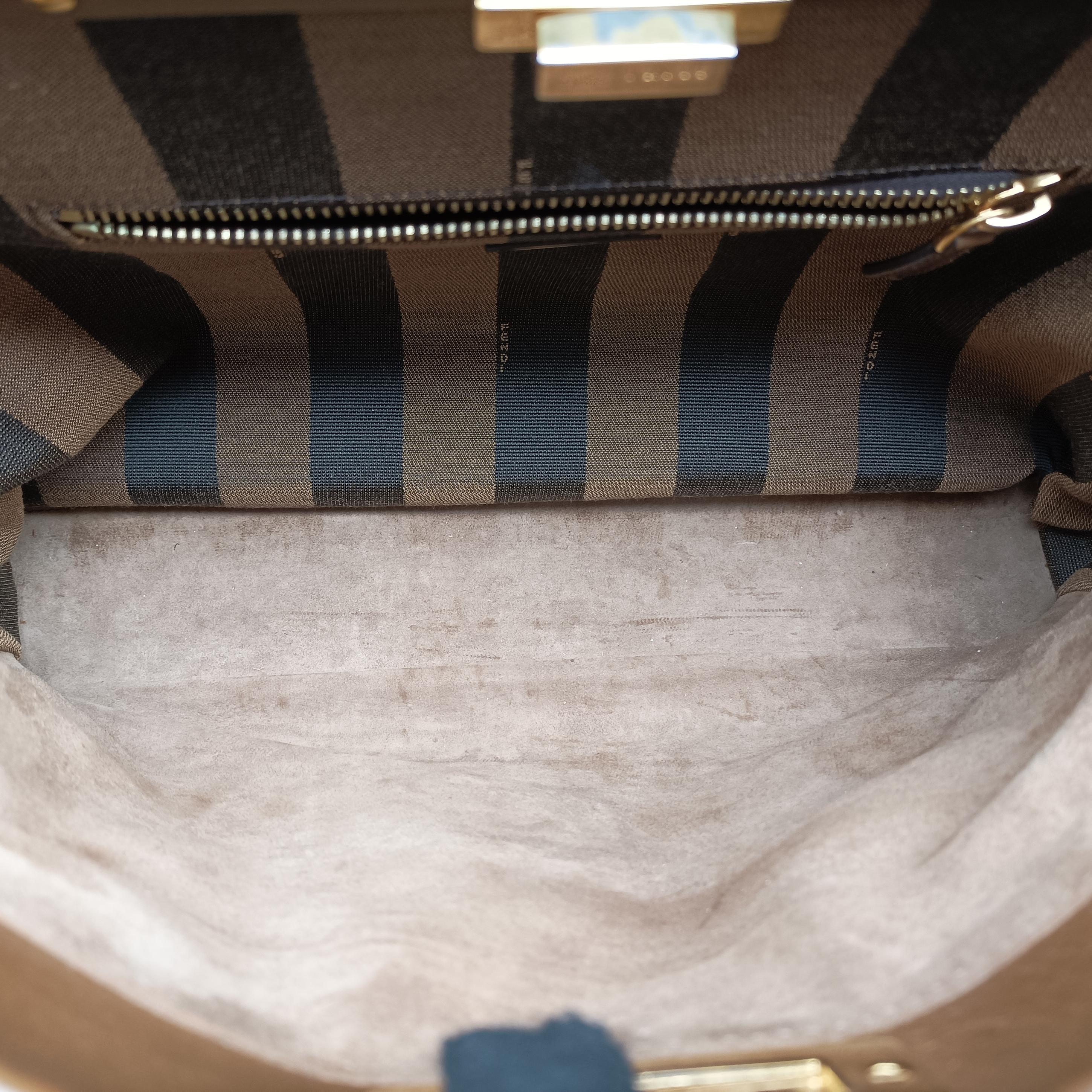 PEEKABOO Large Brown Leather 8BN210 8BN210-Q4J-139-2372ピーカブー ラージ ブラウン レザー 8BN210 8BN210-Q4J-139-2372