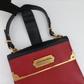 Cahier Red×Black Leather 1BA070 25カイエ レッド×ブラック レザー 1BA070 25