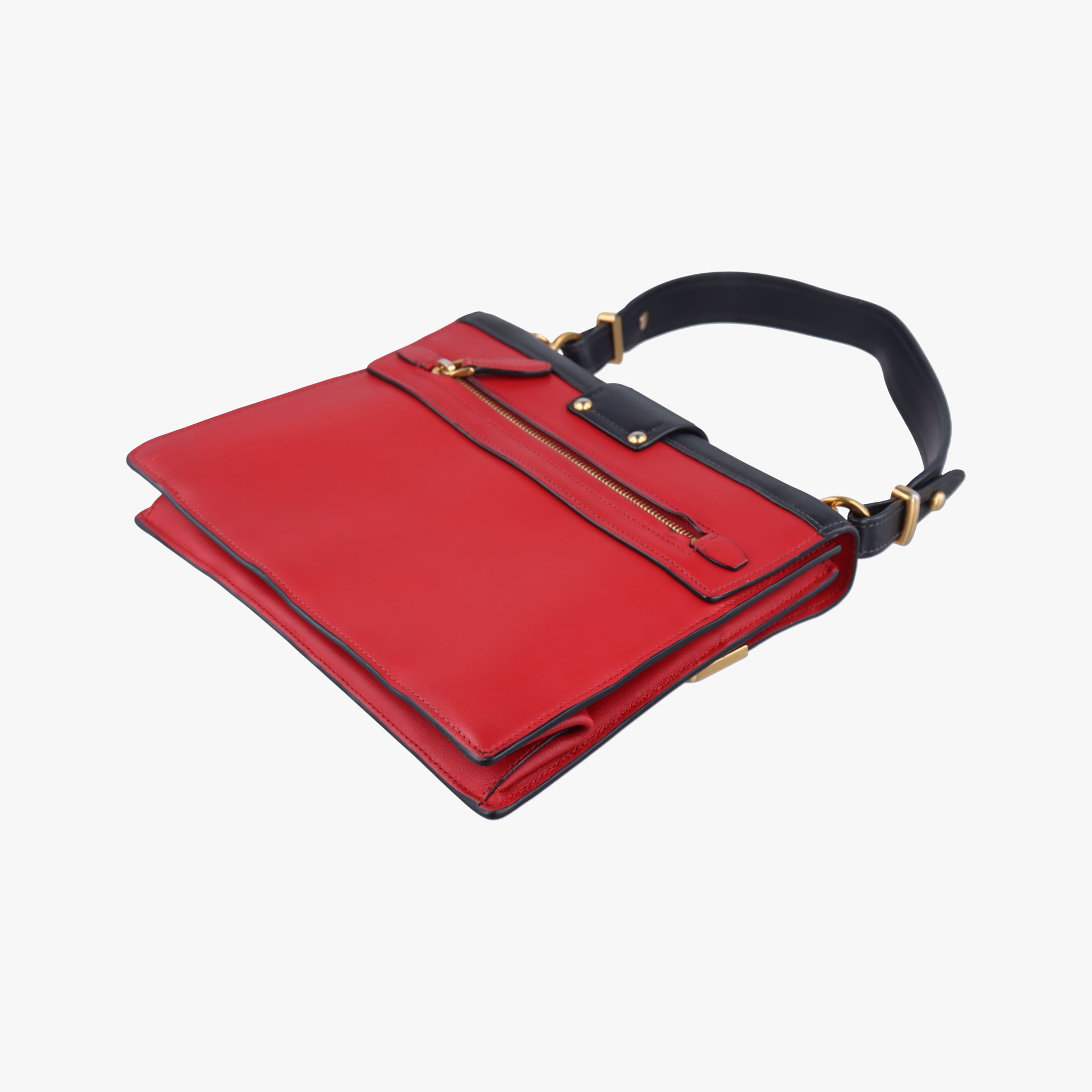 Cahier Red×Black Leather 1BA070 25カイエ レッド×ブラック レザー 1BA070 25