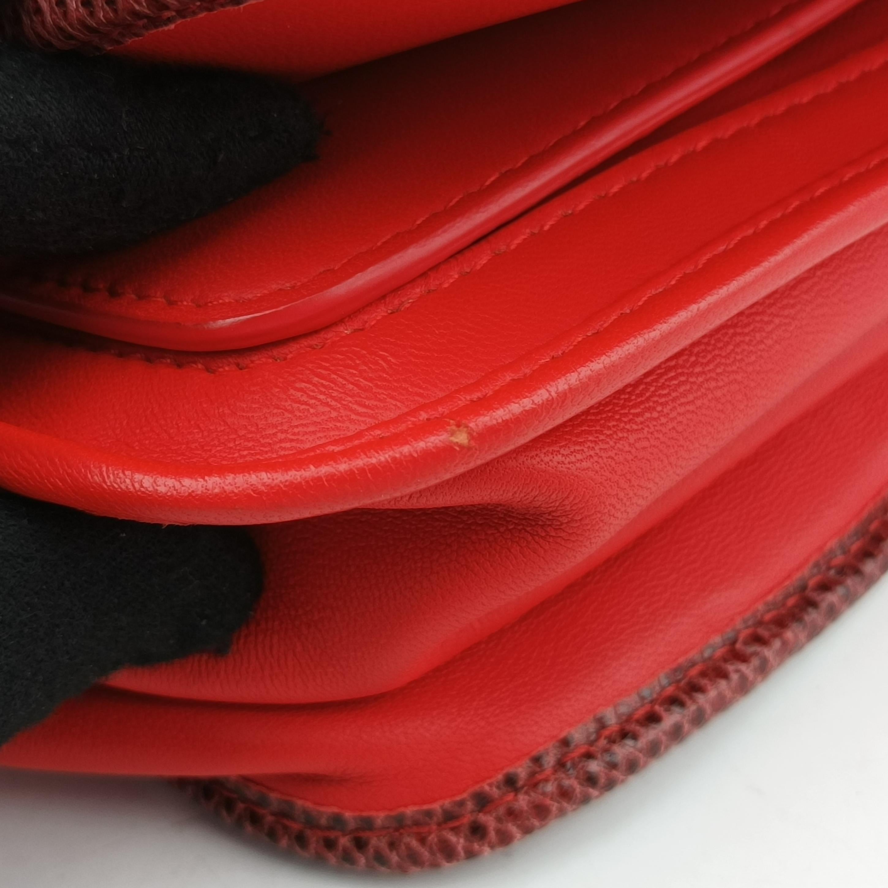 Intrecciato Red lambskin B05326392Wイントレチャート レッド ラムスキン B05326392W