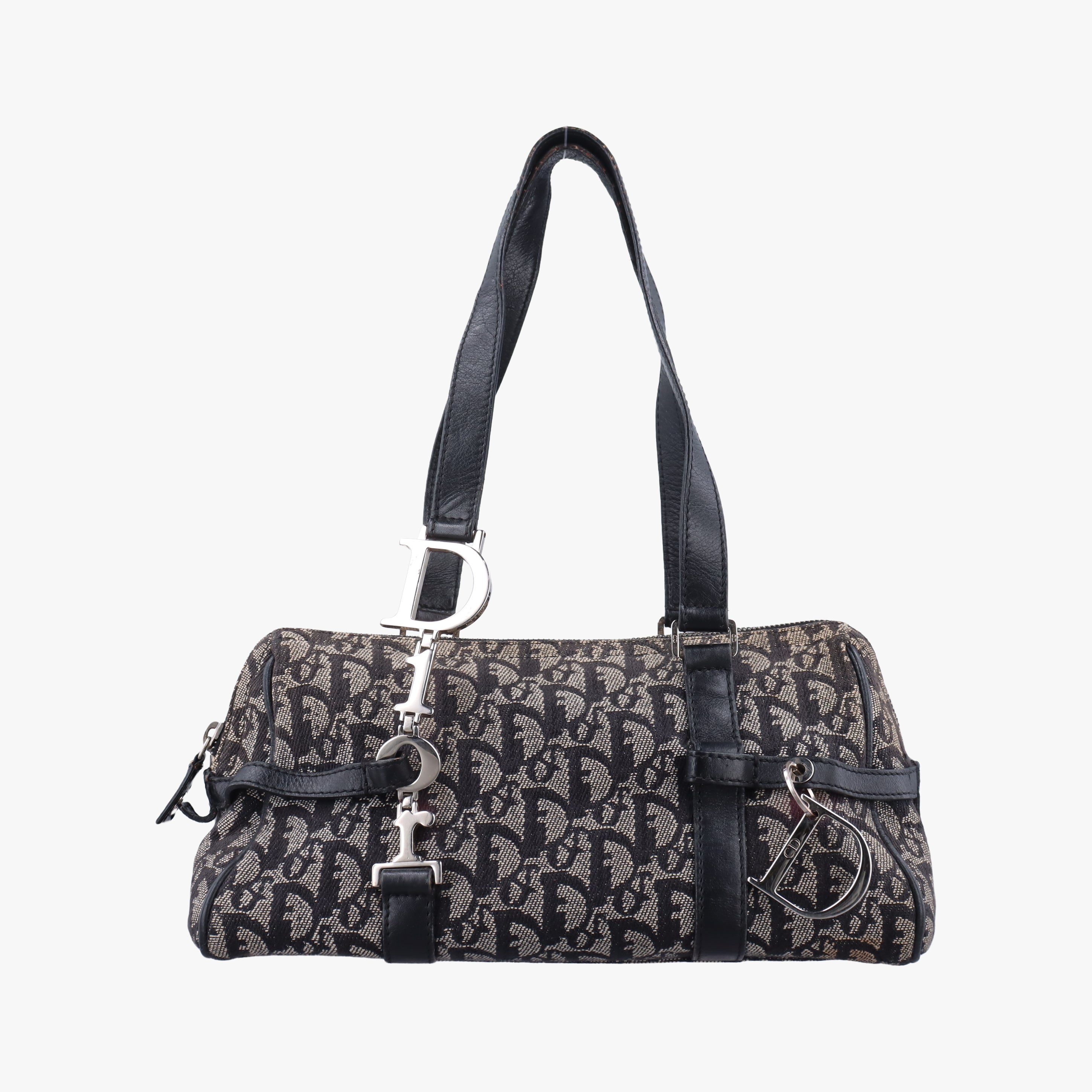 Trotter beige×navy Jacquard BO E 0044トロッター ベージュ×ネイビー ジャガード BO E 0044