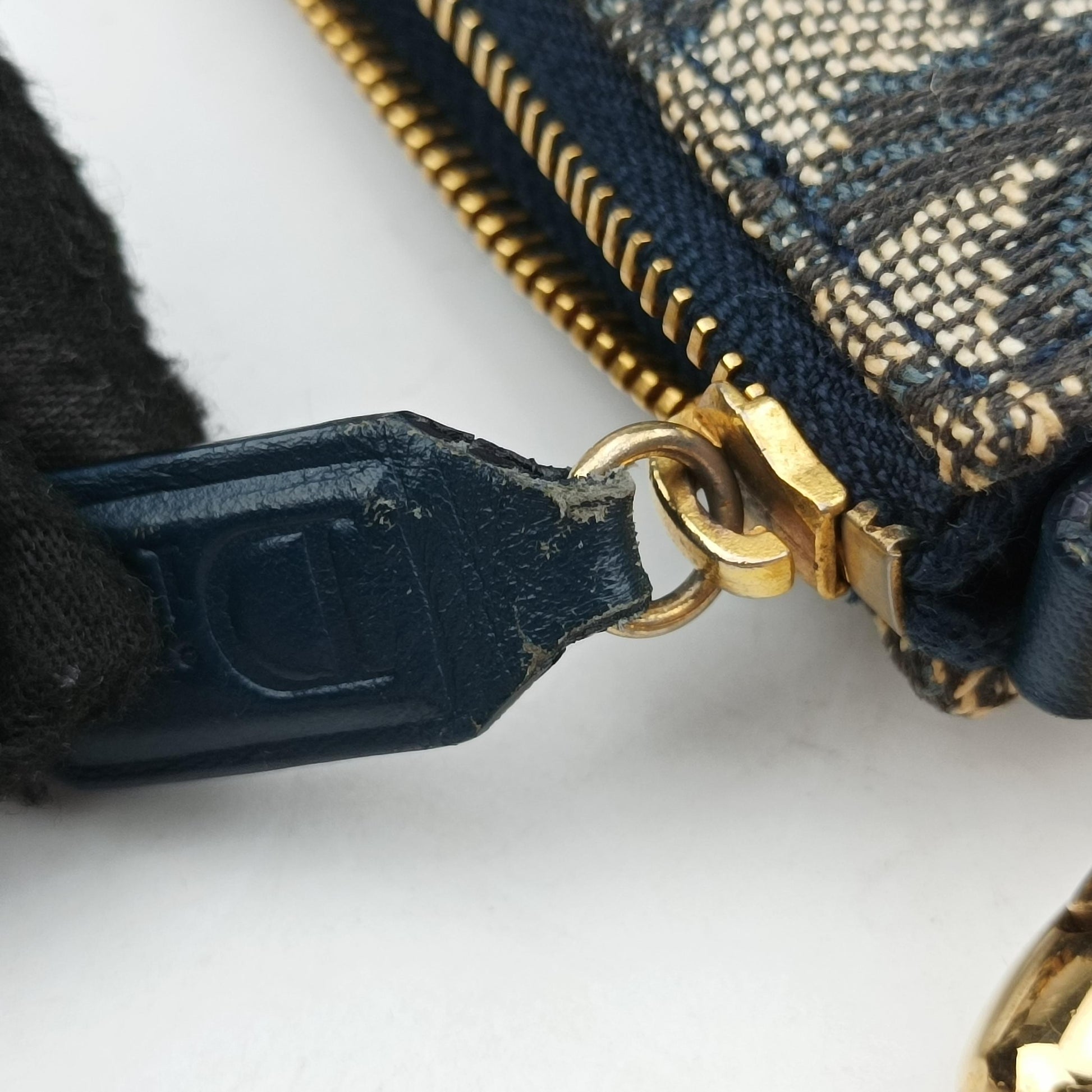 Saddle Gray x Navy Jacquard MC0091サドル グレー×ネイビー ジャガード MC0091