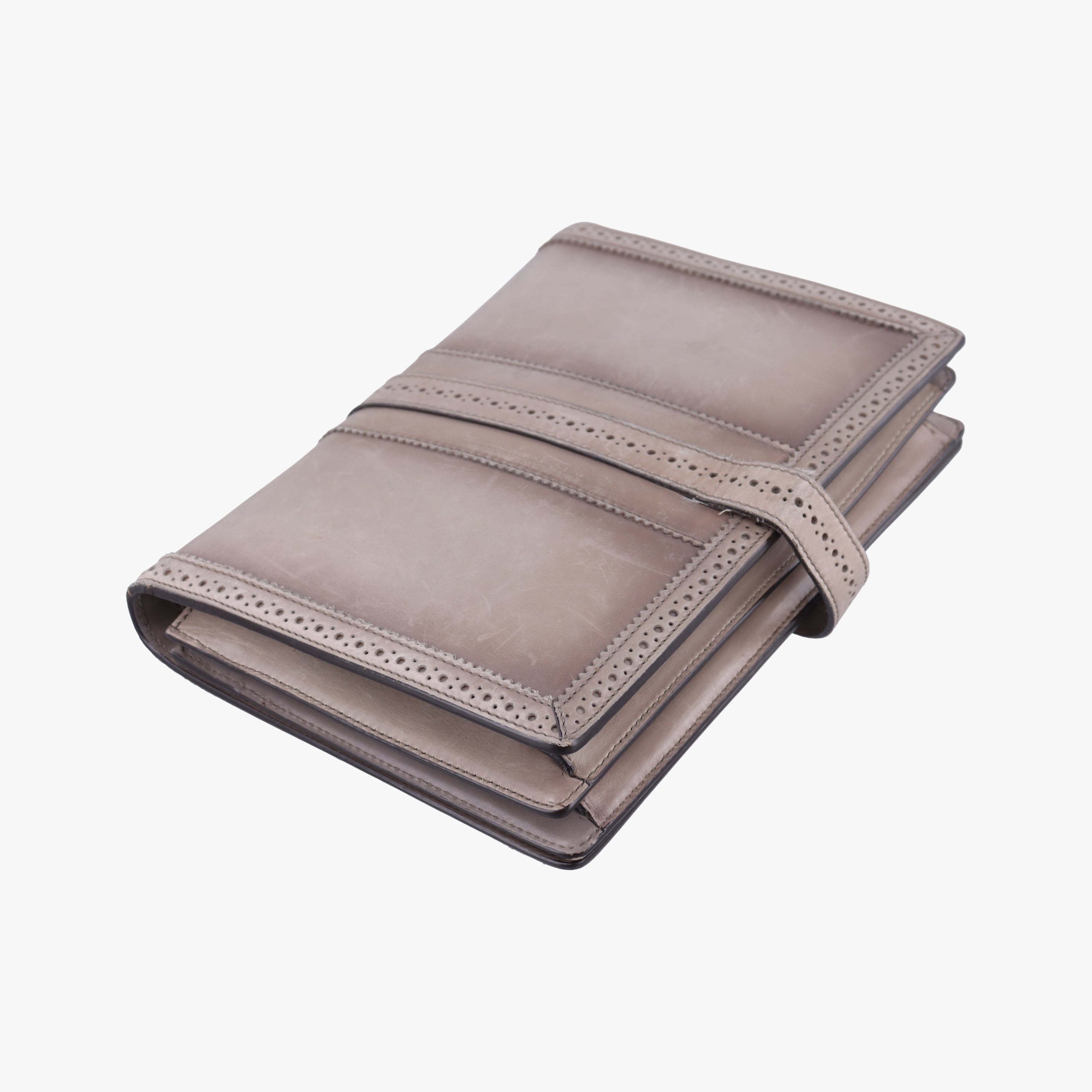 Duilio Brogue Grey Leather 296902 G012321765デュイリオブローグ グレー レザー 296902 G012321765