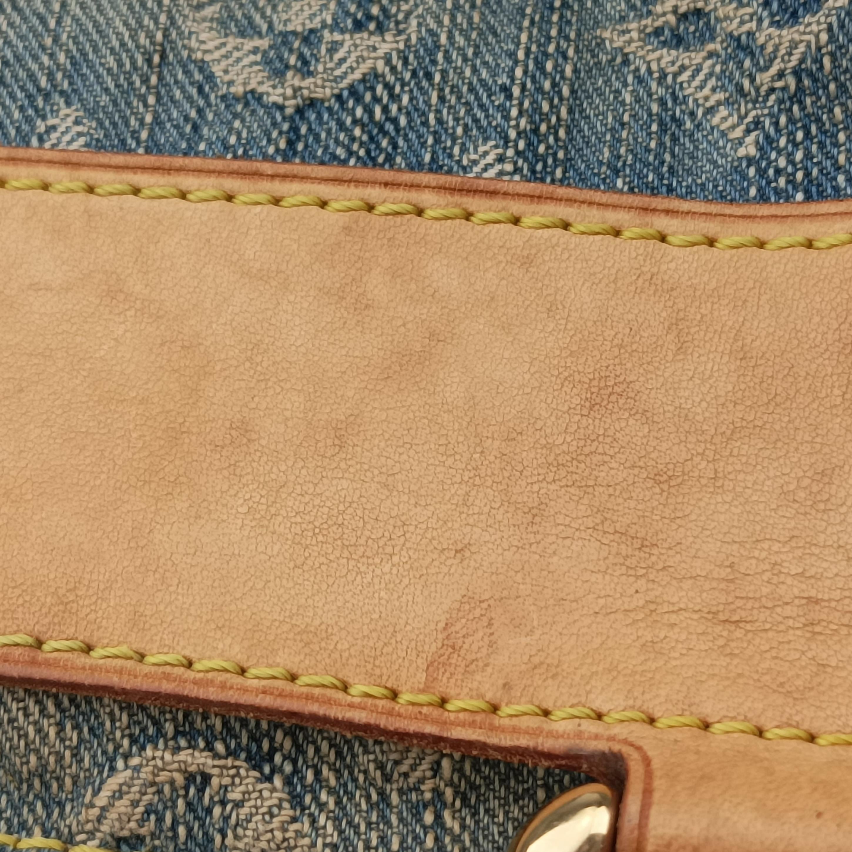 Neo Speedy Blue Monogram Denim M95019 SP0056ネオスピーディ ブルー モノグラム デニム M95019 SP0056