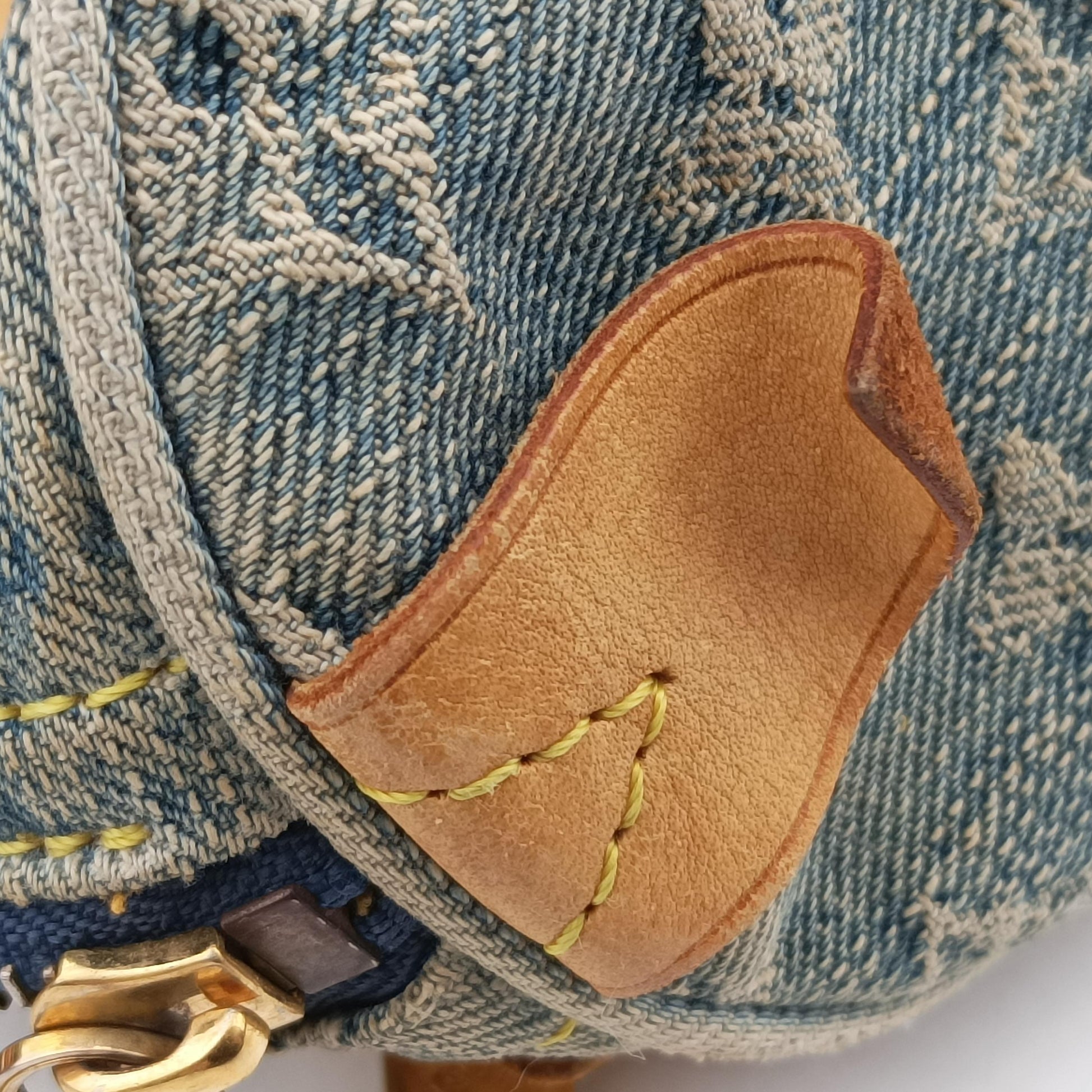 Neo Speedy Blue Monogram Denim M95019 SP0056ネオスピーディ ブルー モノグラム デニム M95019 SP0056