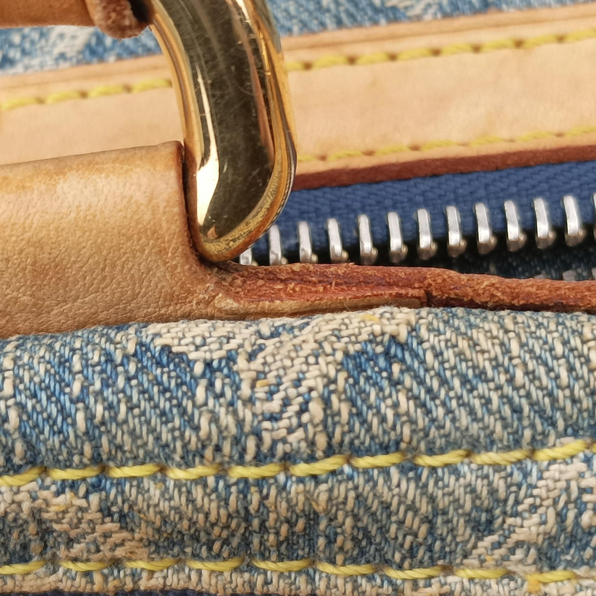 Neo Speedy Blue Monogram Denim M95019 SP0056ネオスピーディ ブルー モノグラム デニム M95019 SP0056