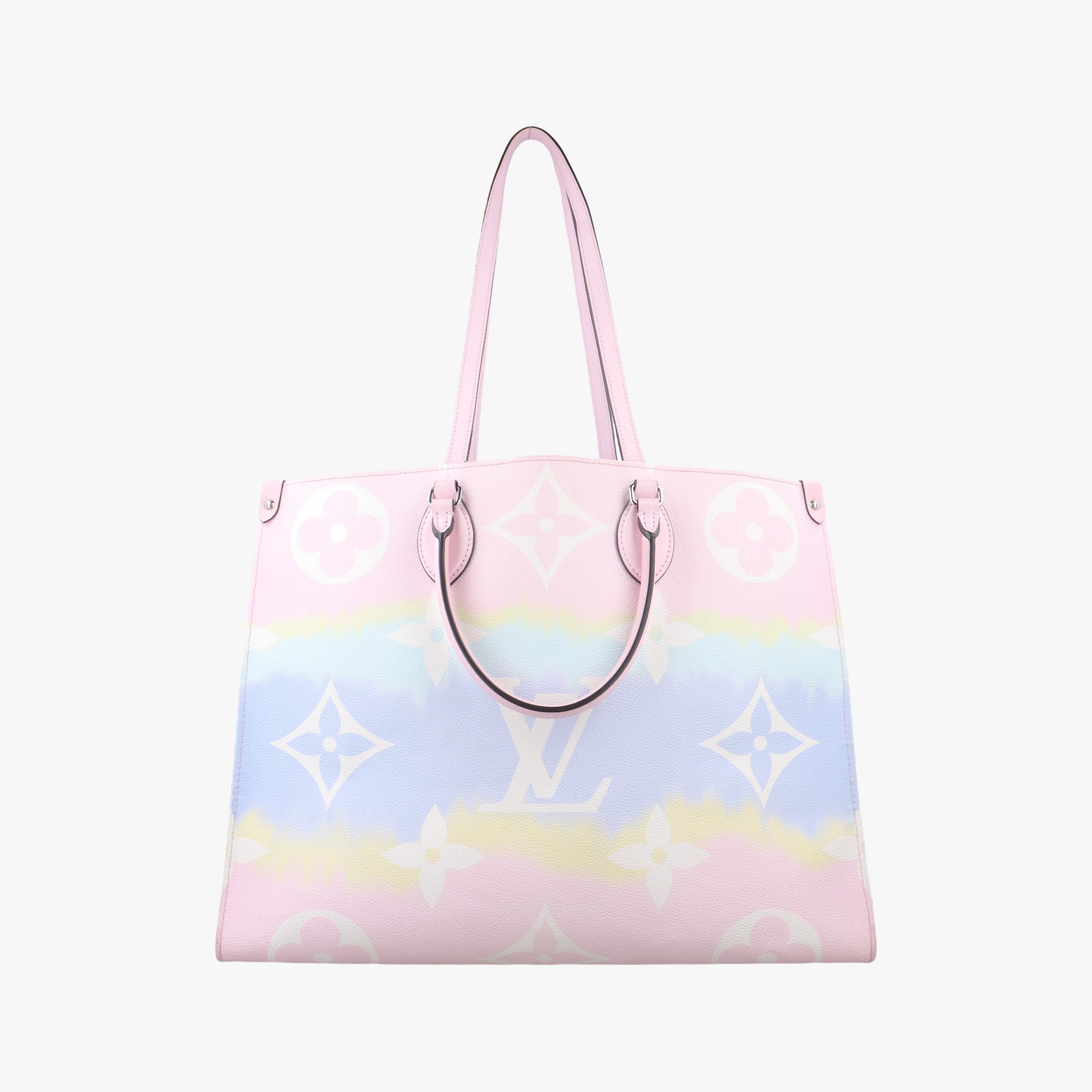 Escal On-the-Go GM Pink x White x Multicolor Monogram canvas M45119 FL1280 IC Chipエスカル オンザゴー GM ピンク×ホワイト×マルチカラー モノグラムキャンバス M45119 FL1280 ICチップ