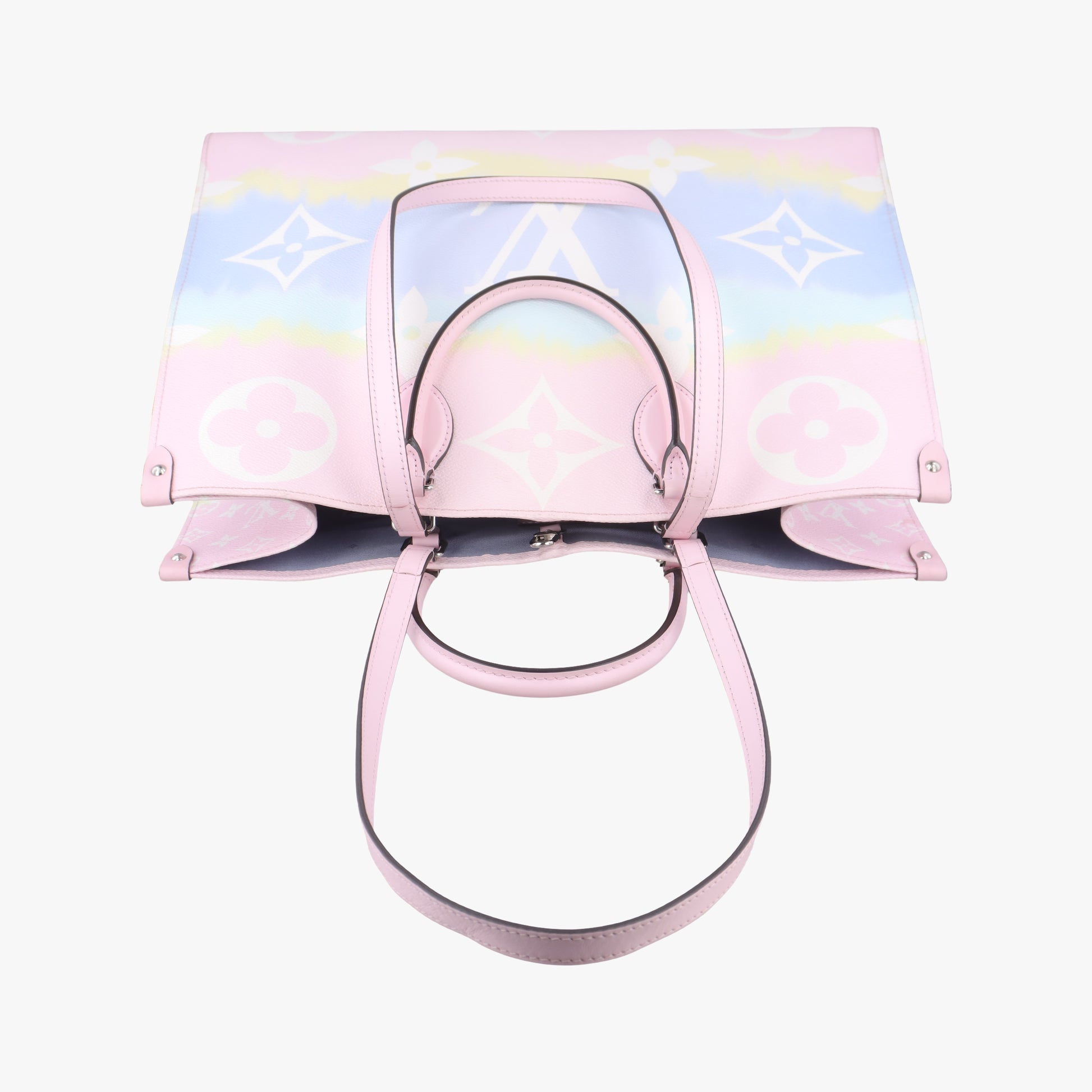 Escal On-the-Go GM Pink x White x Multicolor Monogram canvas M45119 FL1280 IC Chipエスカル オンザゴー GM ピンク×ホワイト×マルチカラー モノグラムキャンバス M45119 FL1280 ICチップ